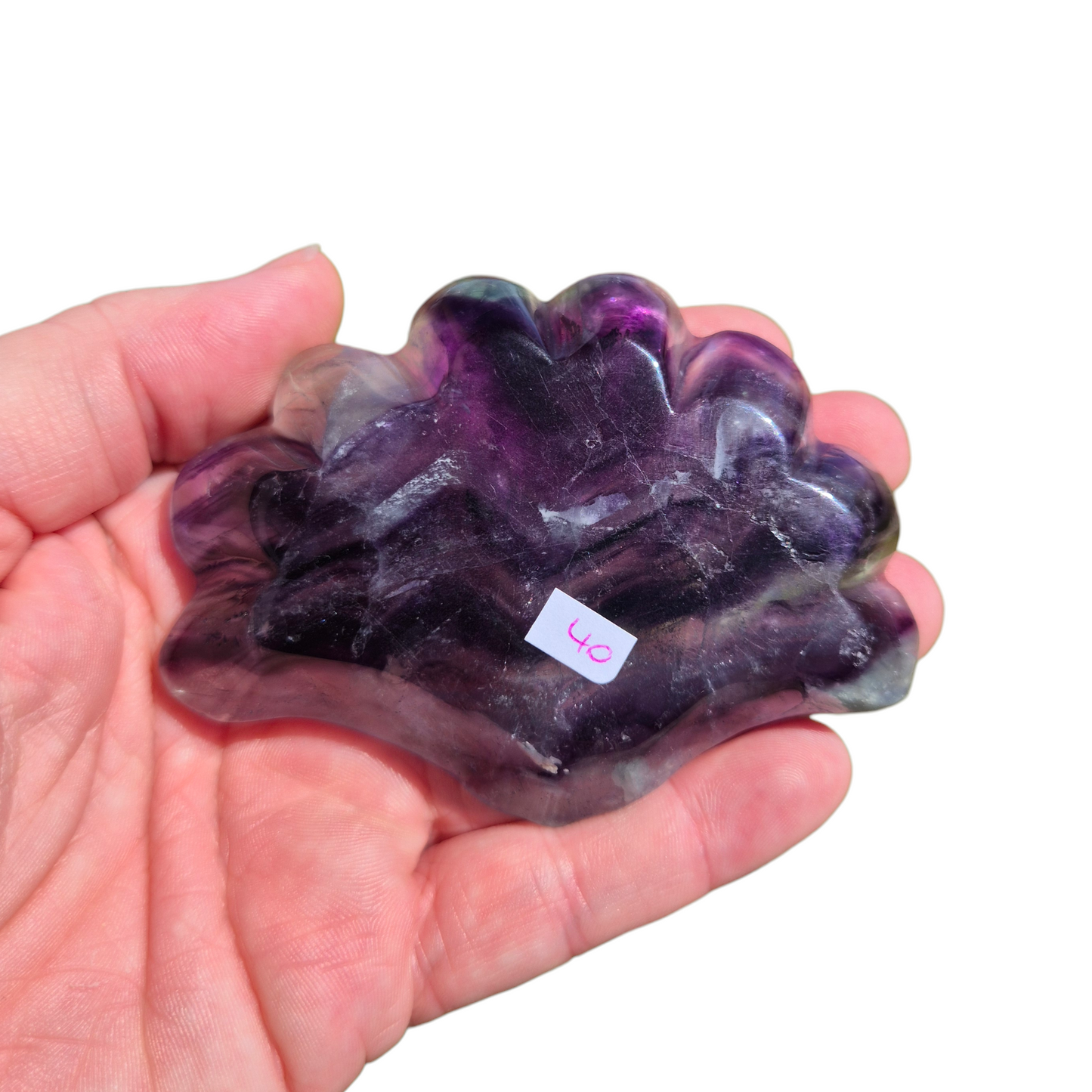 Crystals - Rainbow Fluorite Bowl