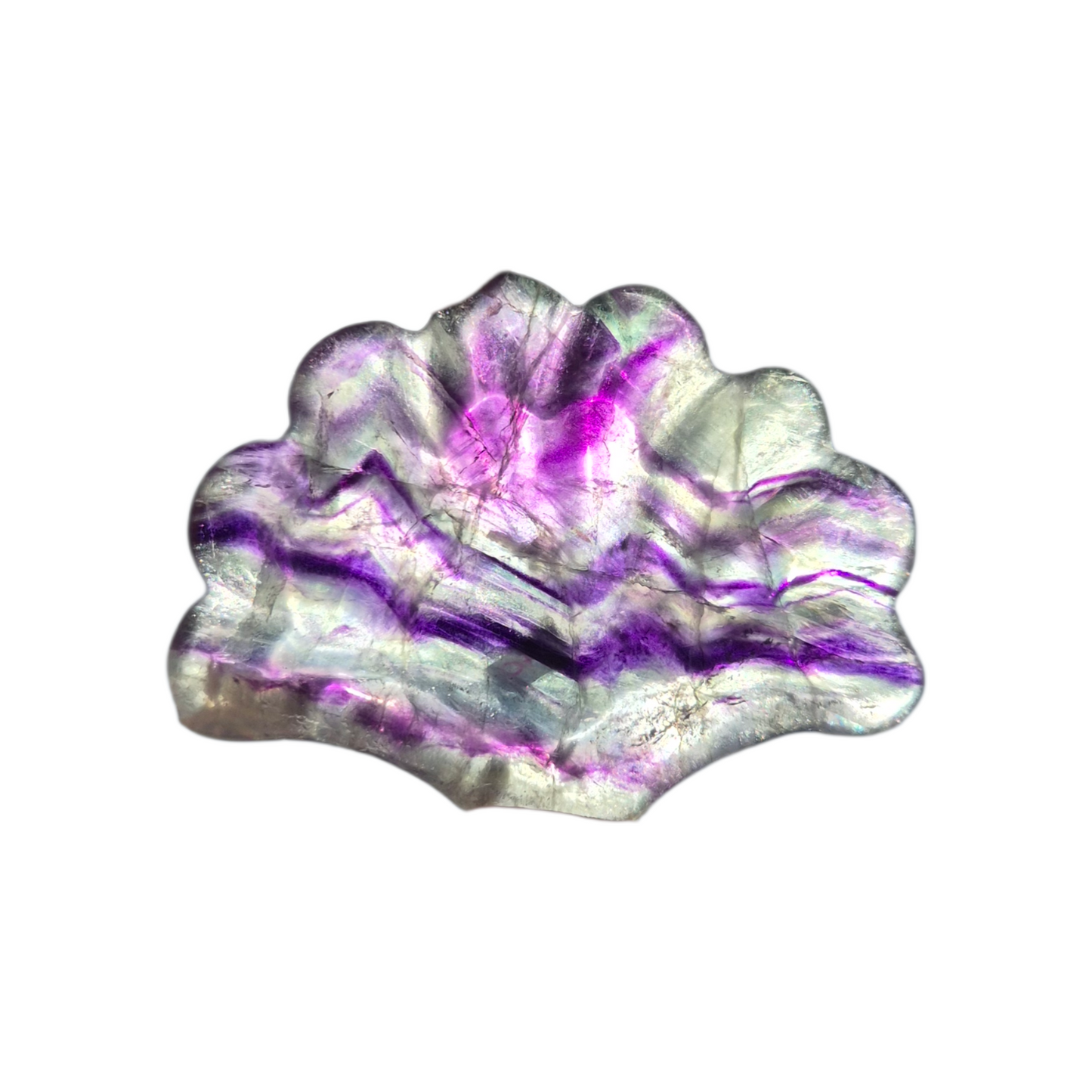 Crystals - Rainbow Fluorite Bowl