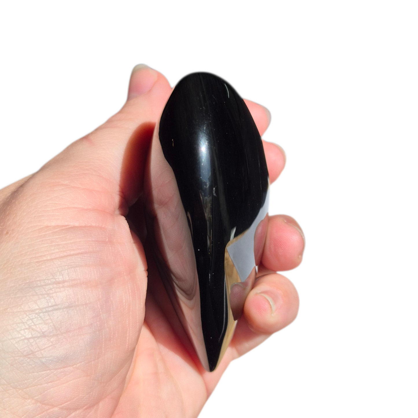 Crystals - Rainbow Obsidian Polished Heart