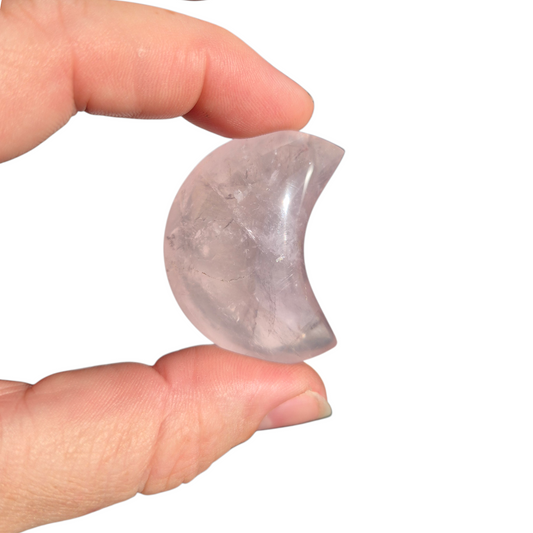 Crystals - Rose Quartz Moons