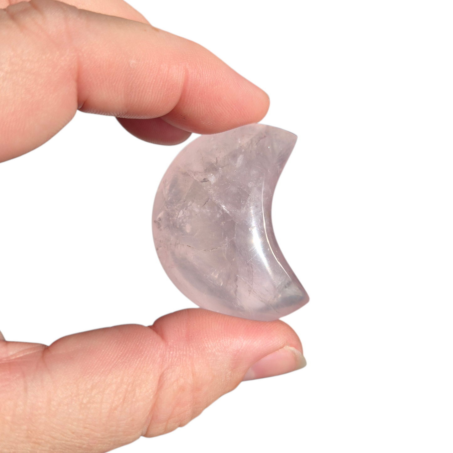 Crystals - Rose Quartz Moons