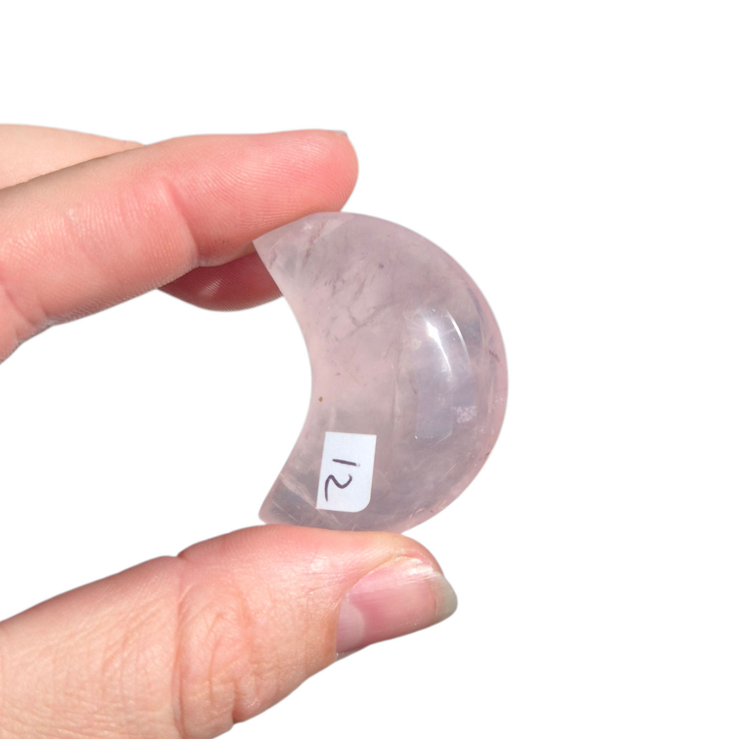 Crystals - Rose Quartz Moons