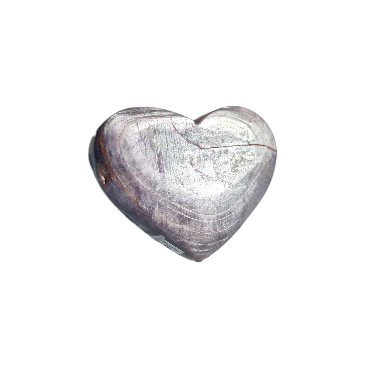 Crystals - Lepidolite Heart (High Grade)