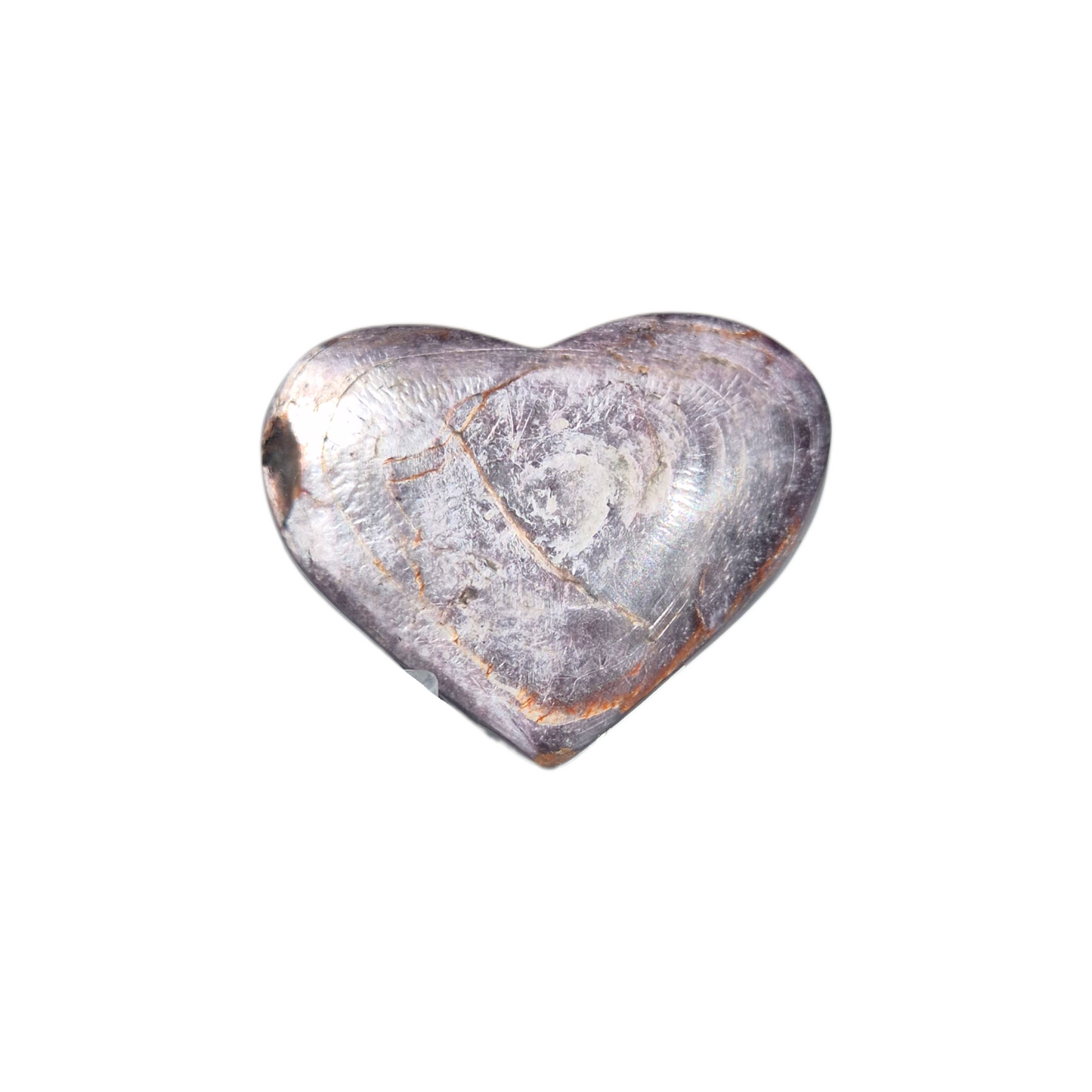 Crystals - Lepidolite Heart (High Grade)