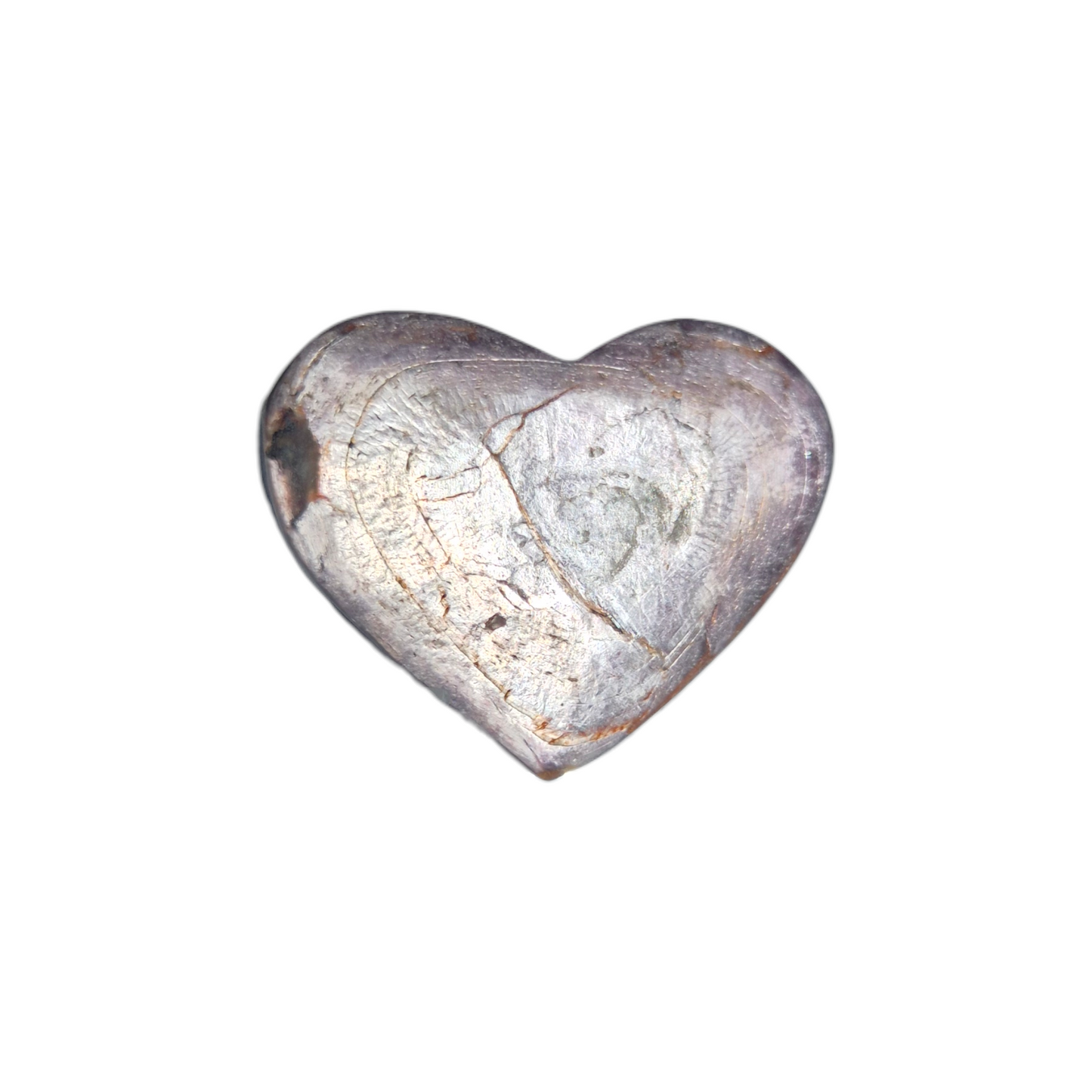 Crystals - Lepidolite Heart (High Grade)