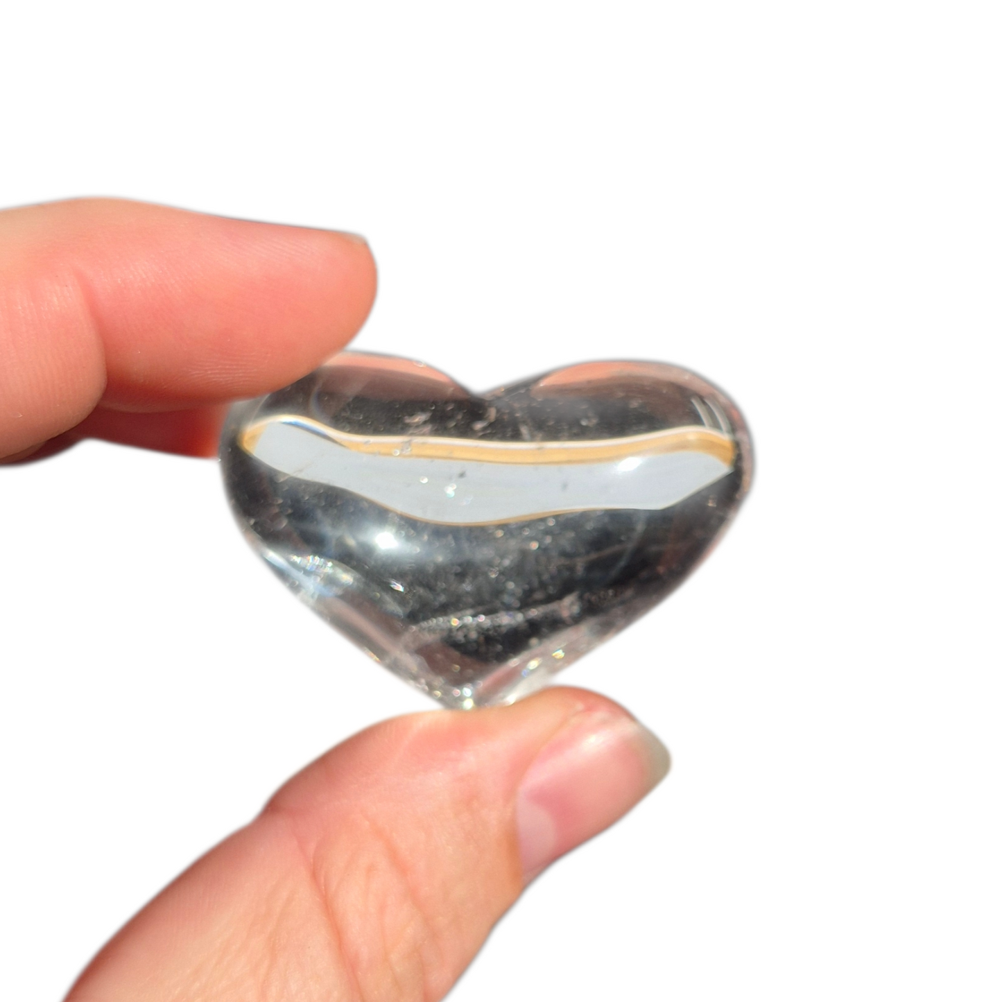 Crystals - Clear Quartz Hearts