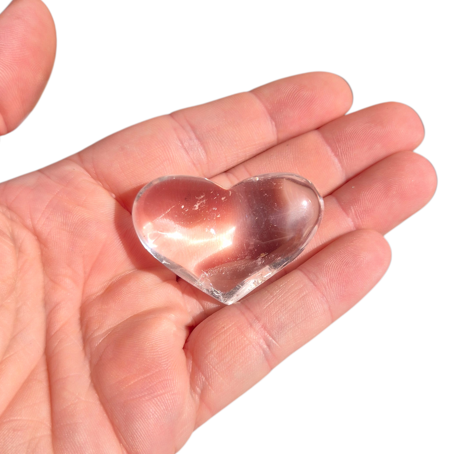 Crystals - Clear Quartz Hearts