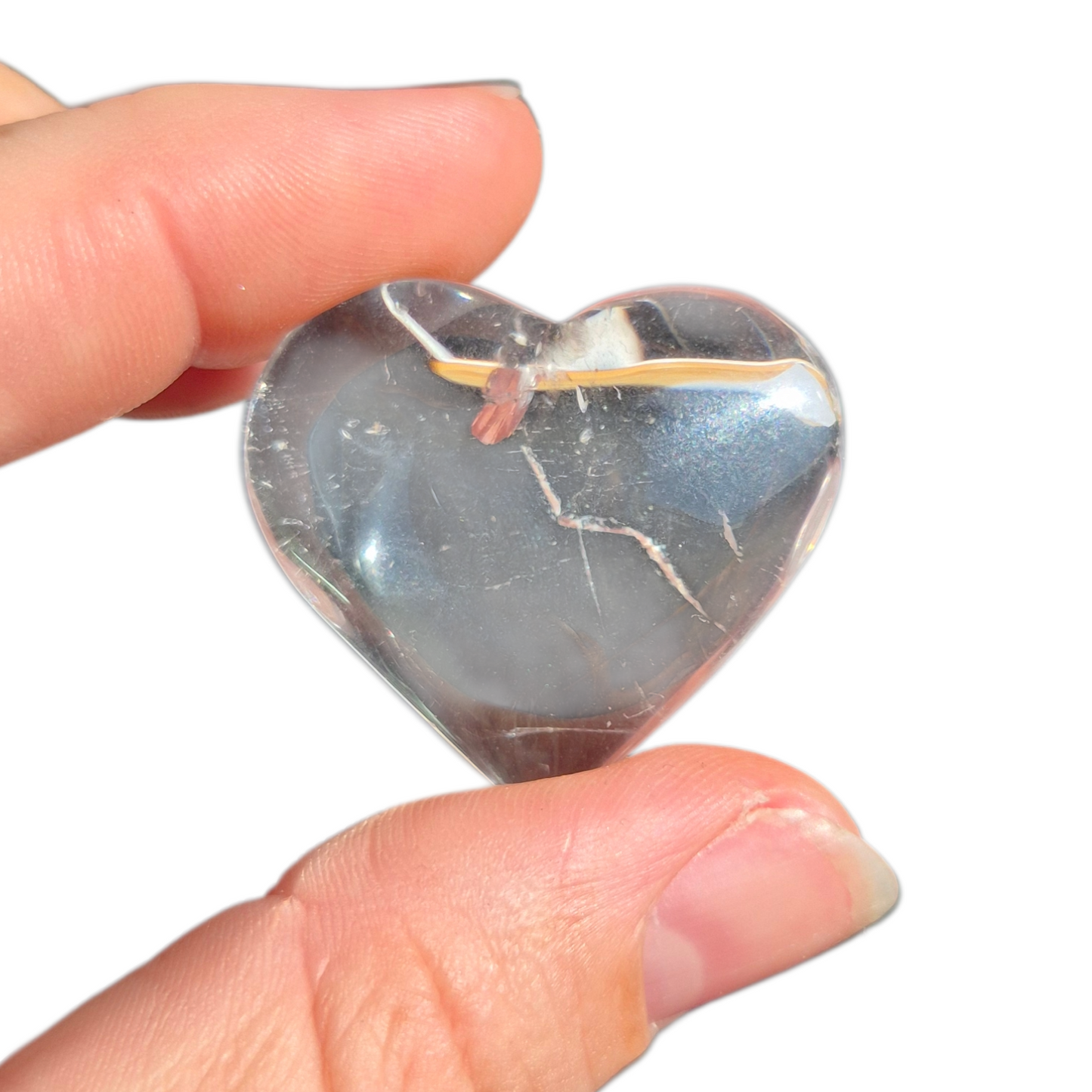 Crystals - Clear Quartz Hearts