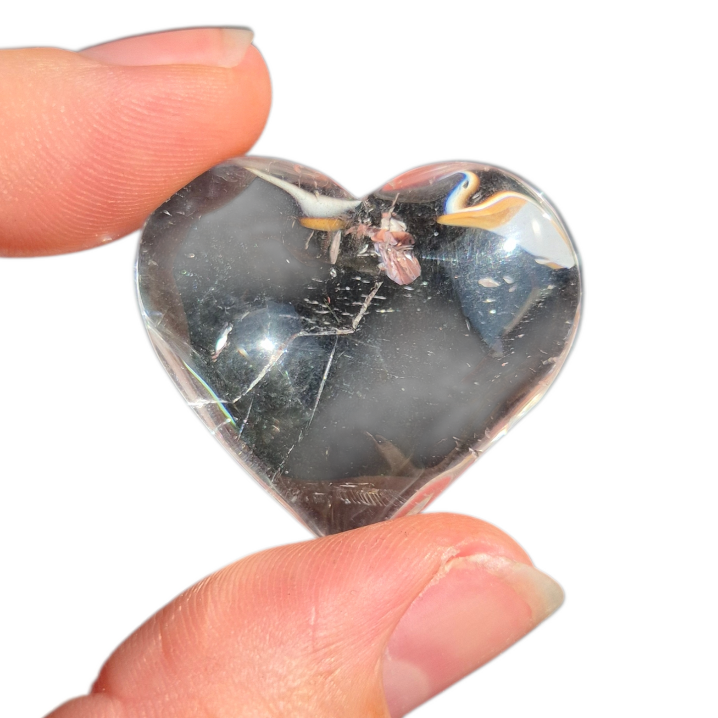 Crystals - Clear Quartz Hearts