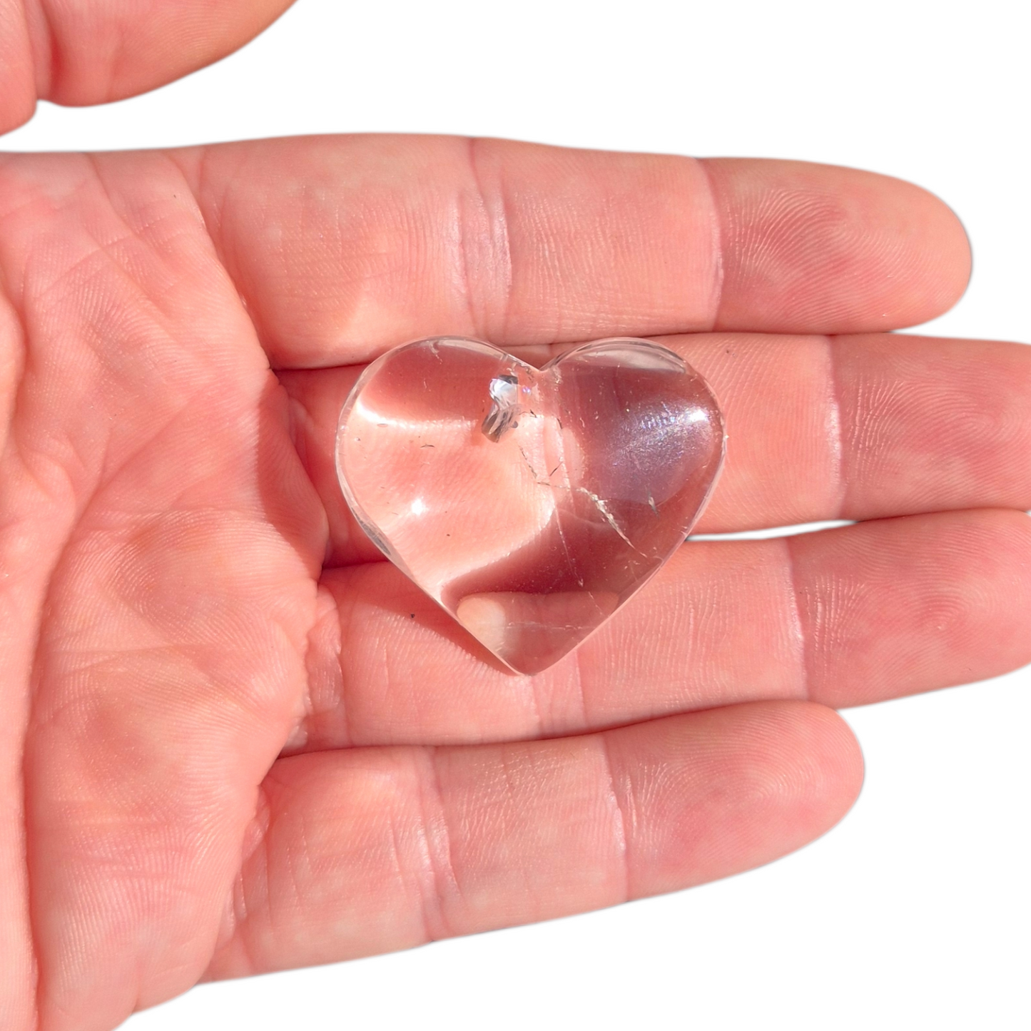 Crystals - Clear Quartz Hearts