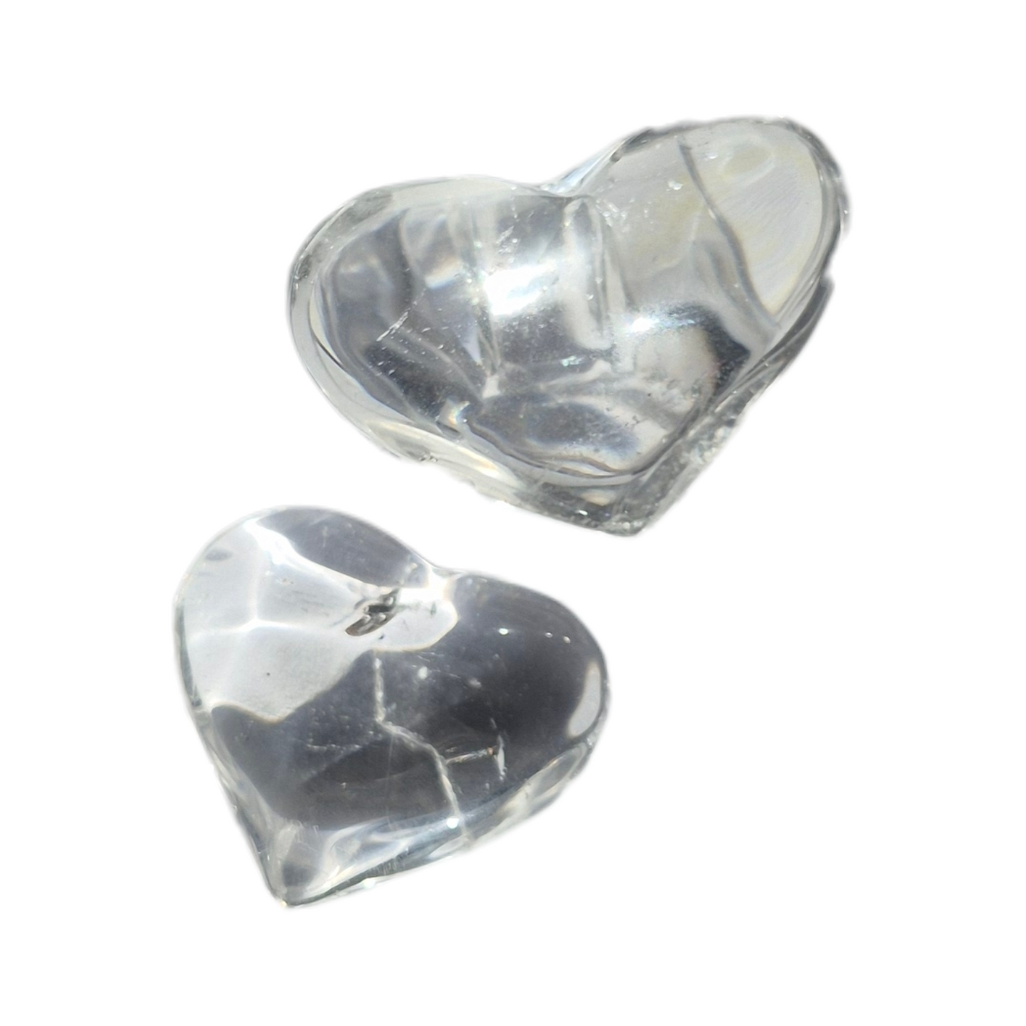 Crystals - Clear Quartz Hearts