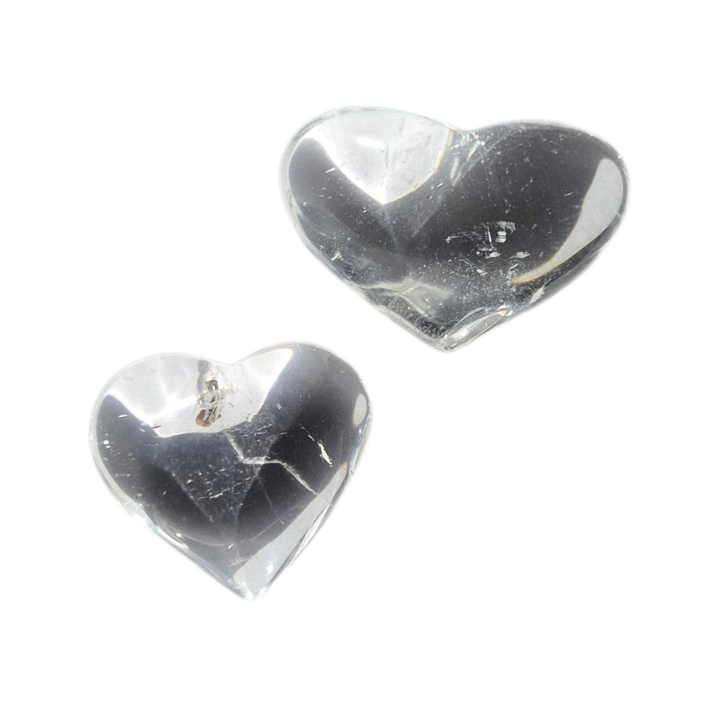 Crystals - Clear Quartz Hearts