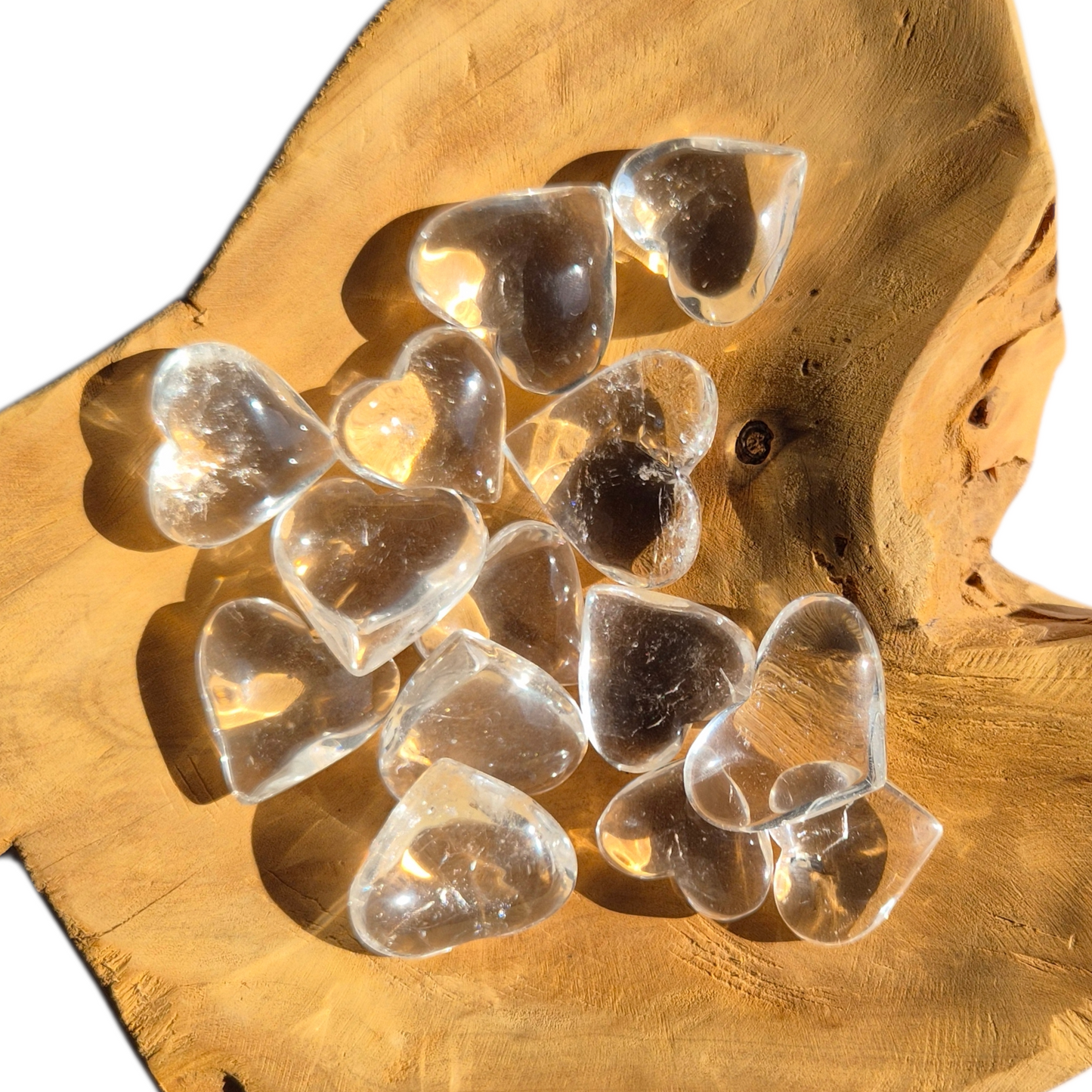 Crystals - Clear Quartz Hearts
