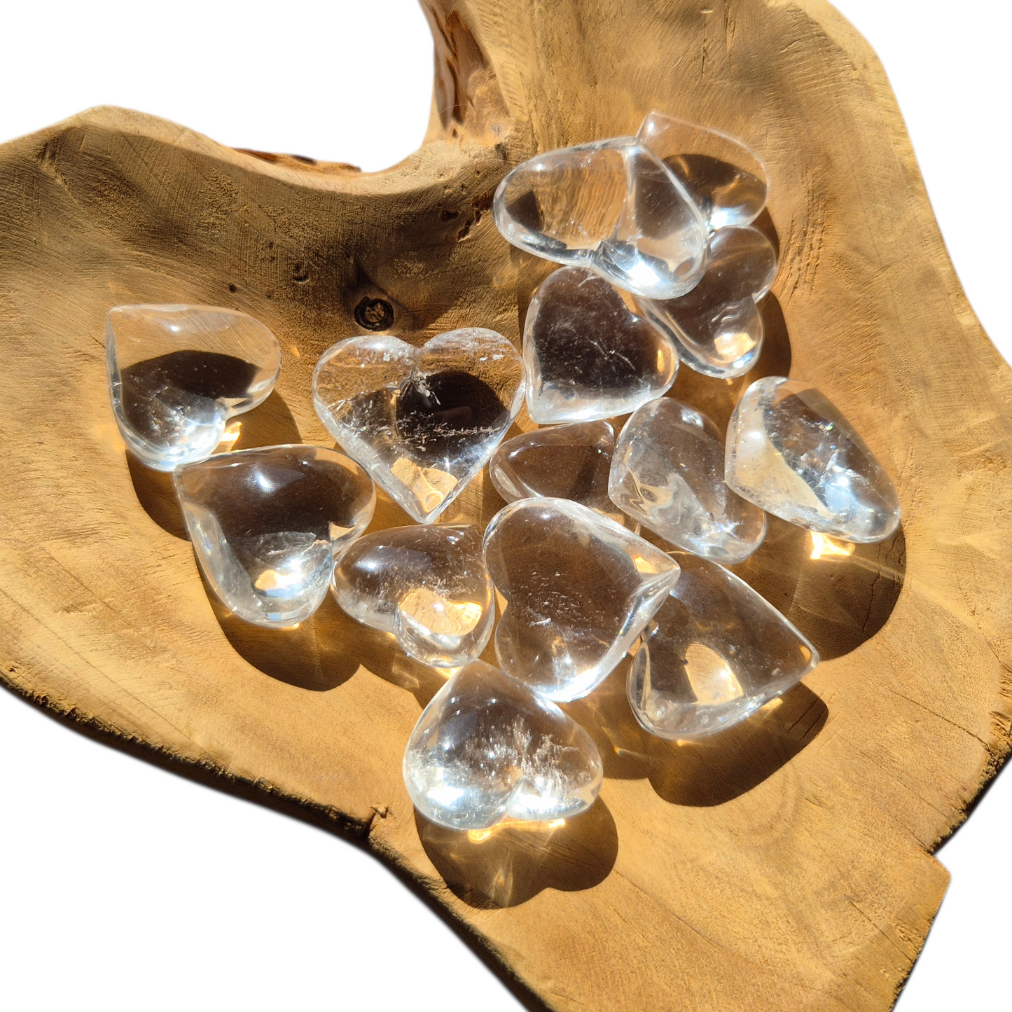 Crystals - Clear Quartz Hearts