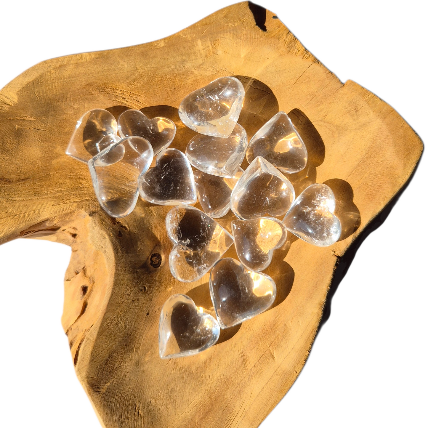 Crystals - Clear Quartz Hearts