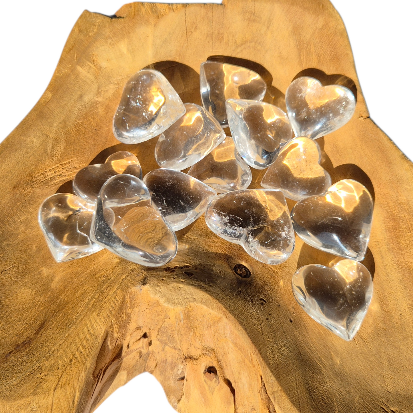 Crystals - Clear Quartz Hearts
