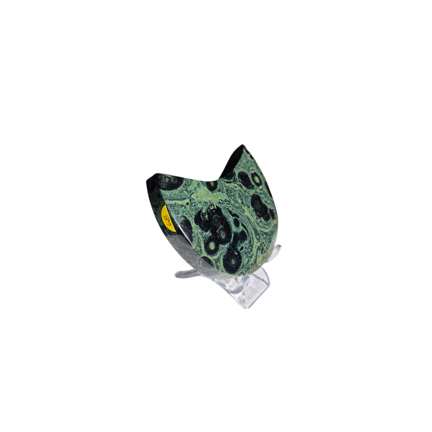 Crystals - Kambaba Jasper Moon Carving