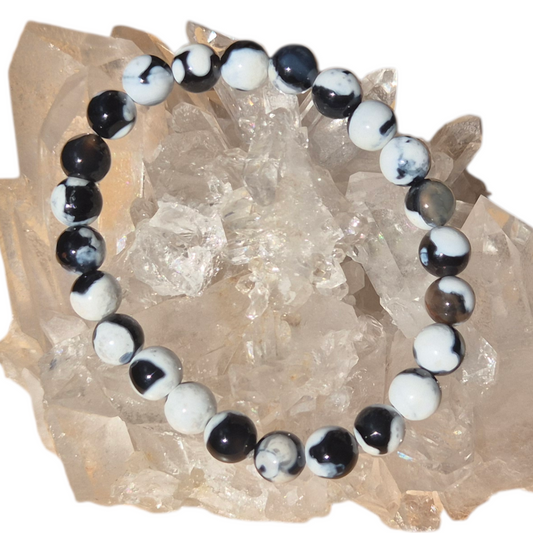 Crystals - Orca Agate Bracelet