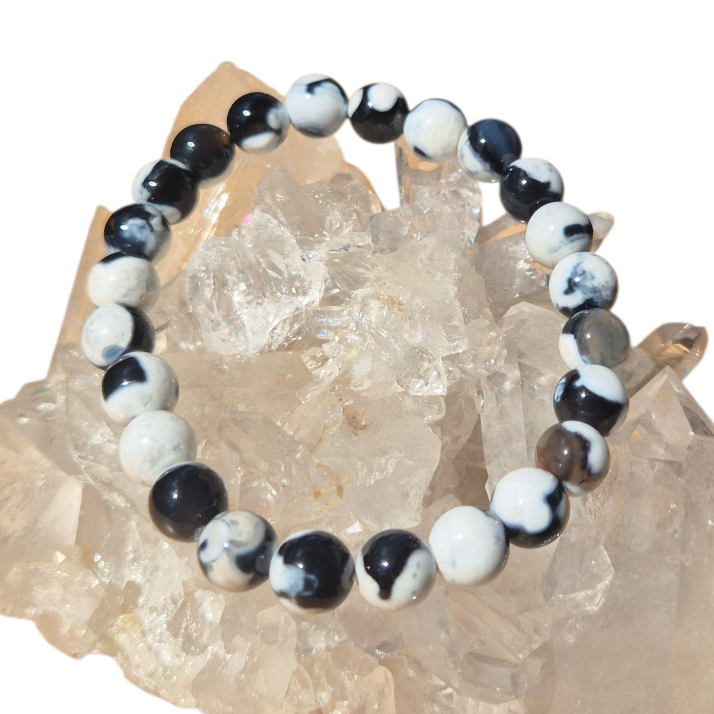 Crystals - Orca Agate Bracelet