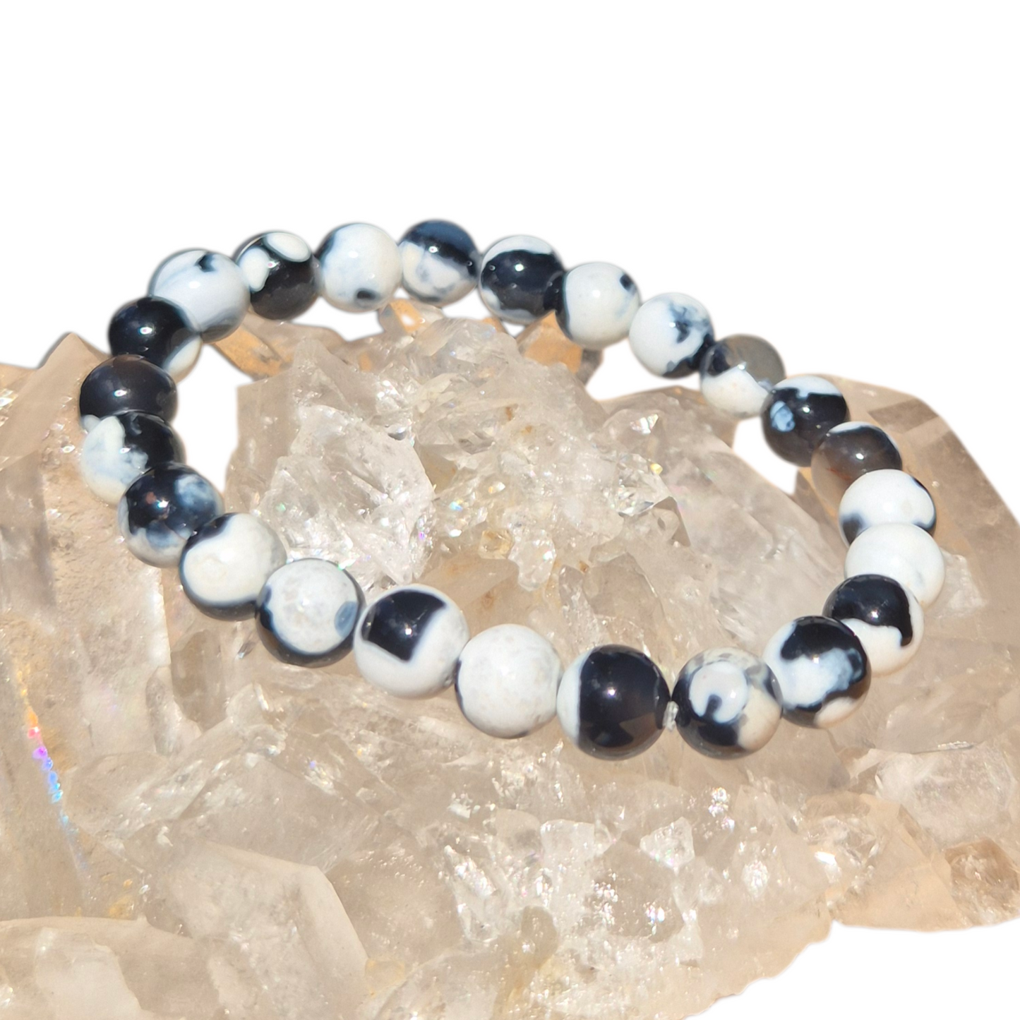 Crystals - Orca Agate Bracelet