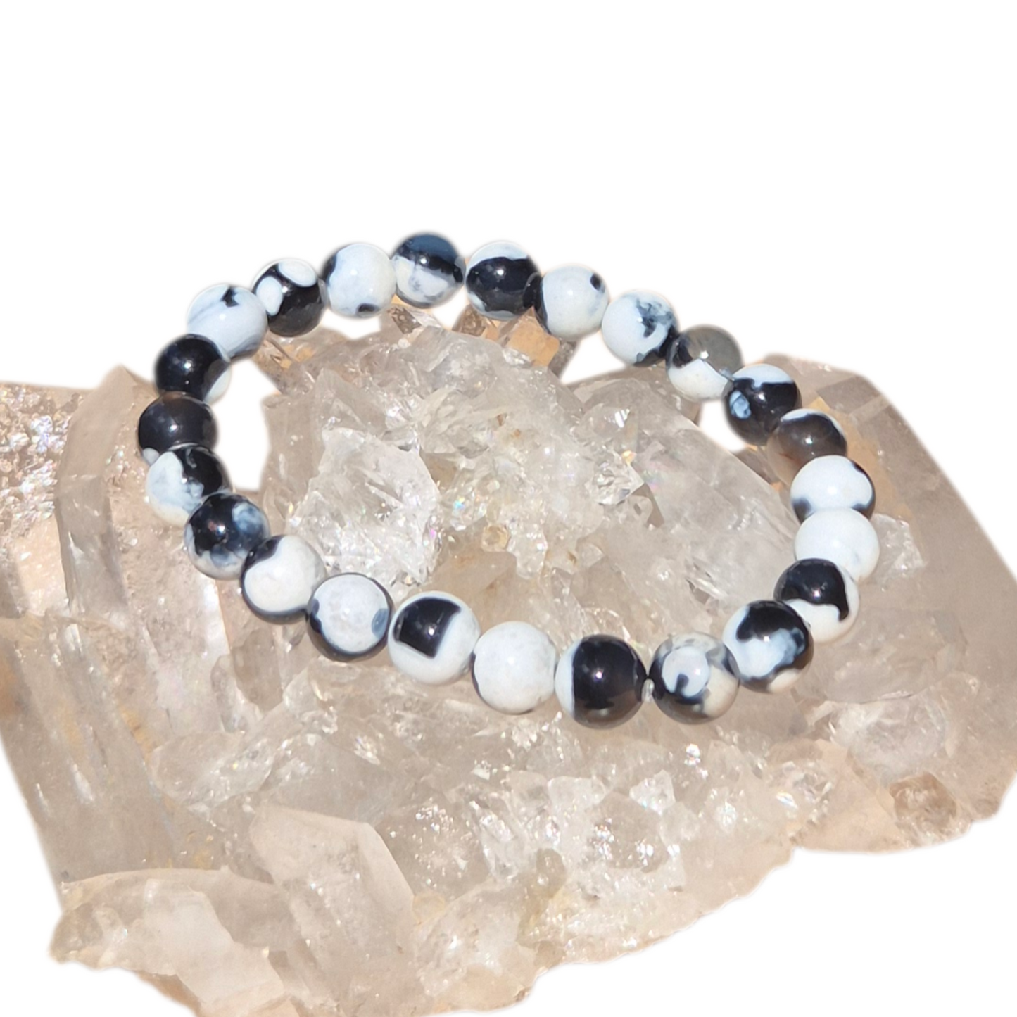 Crystals - Orca Agate Bracelet