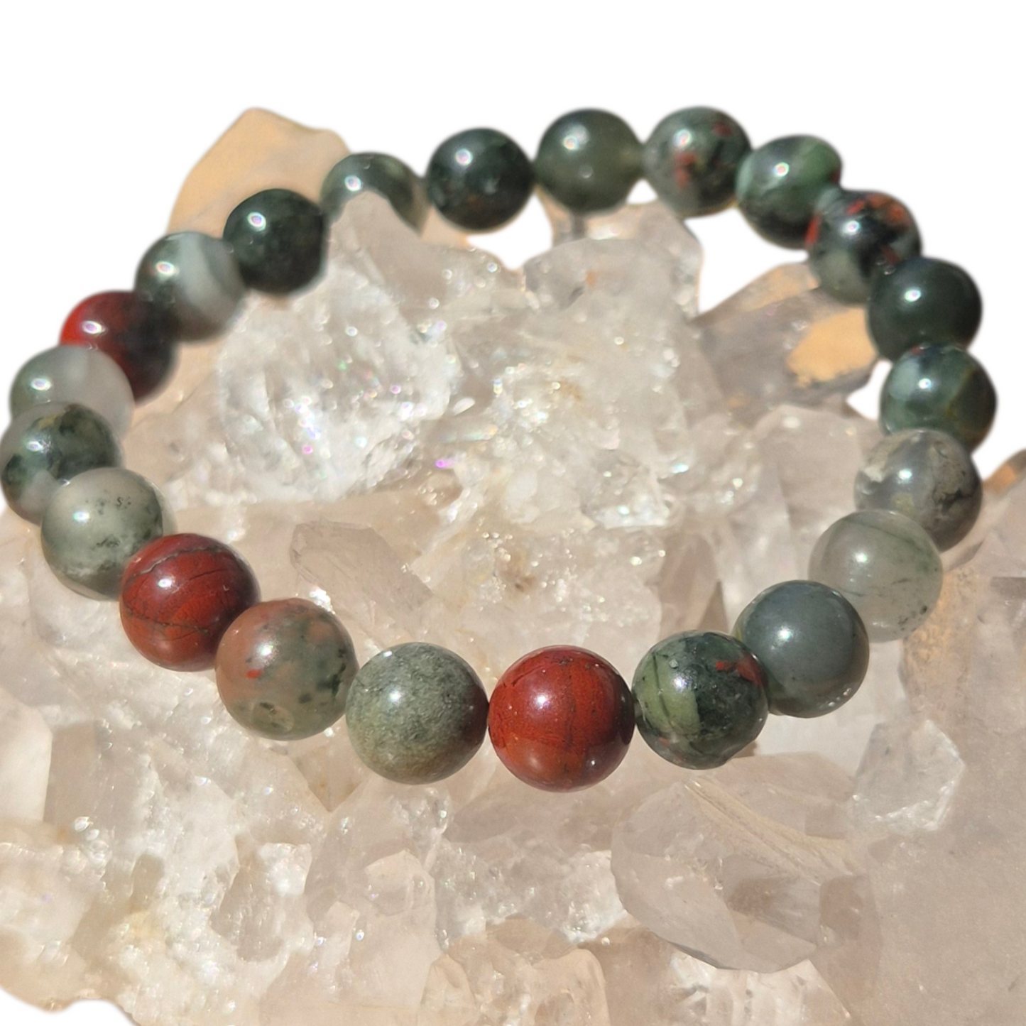 Crystals - African Bloodstone Bracelet