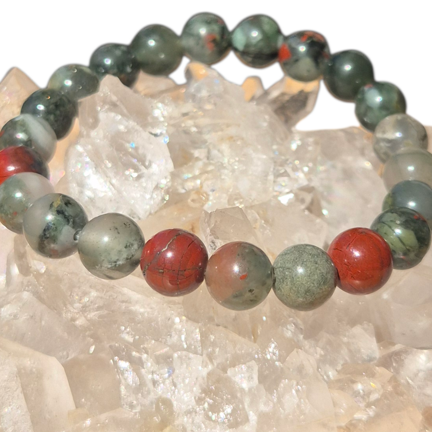 Crystals - African Bloodstone Bracelet