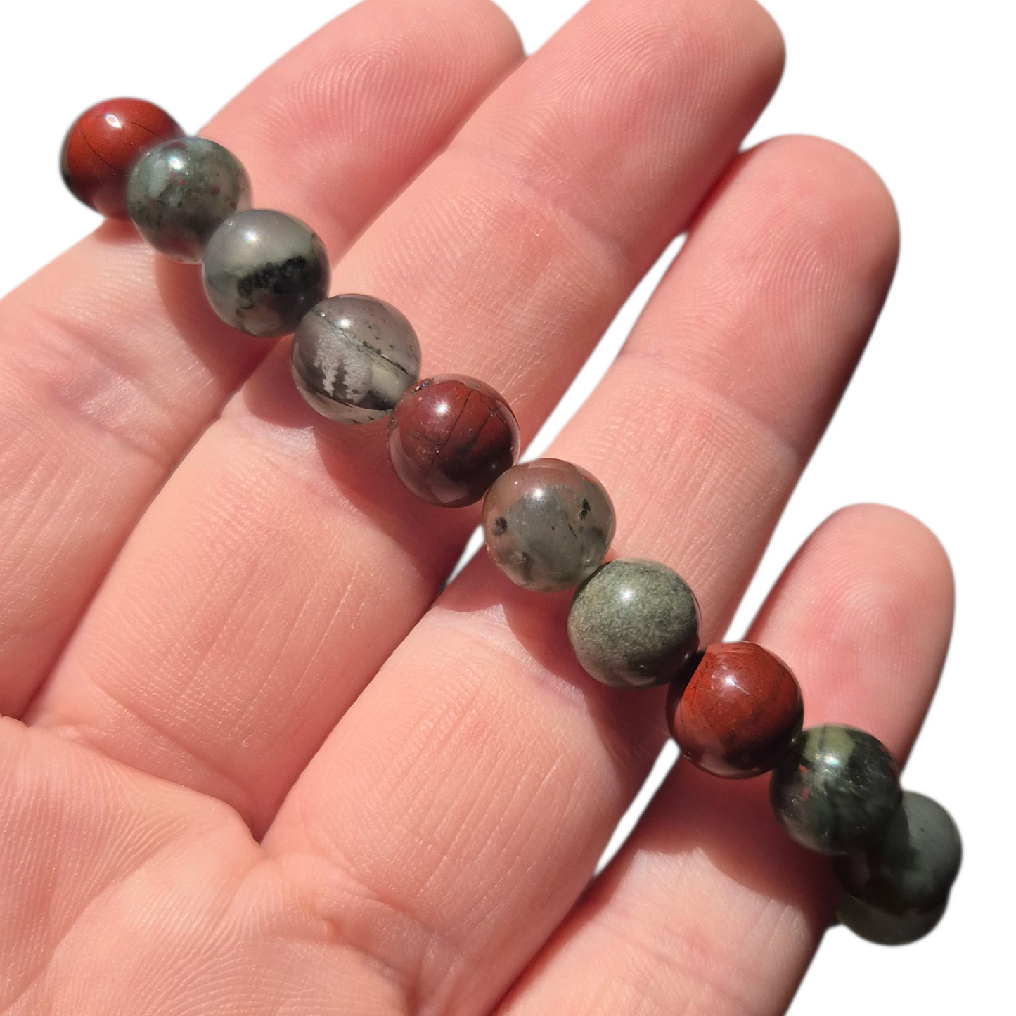 Crystals - African Bloodstone Bracelet