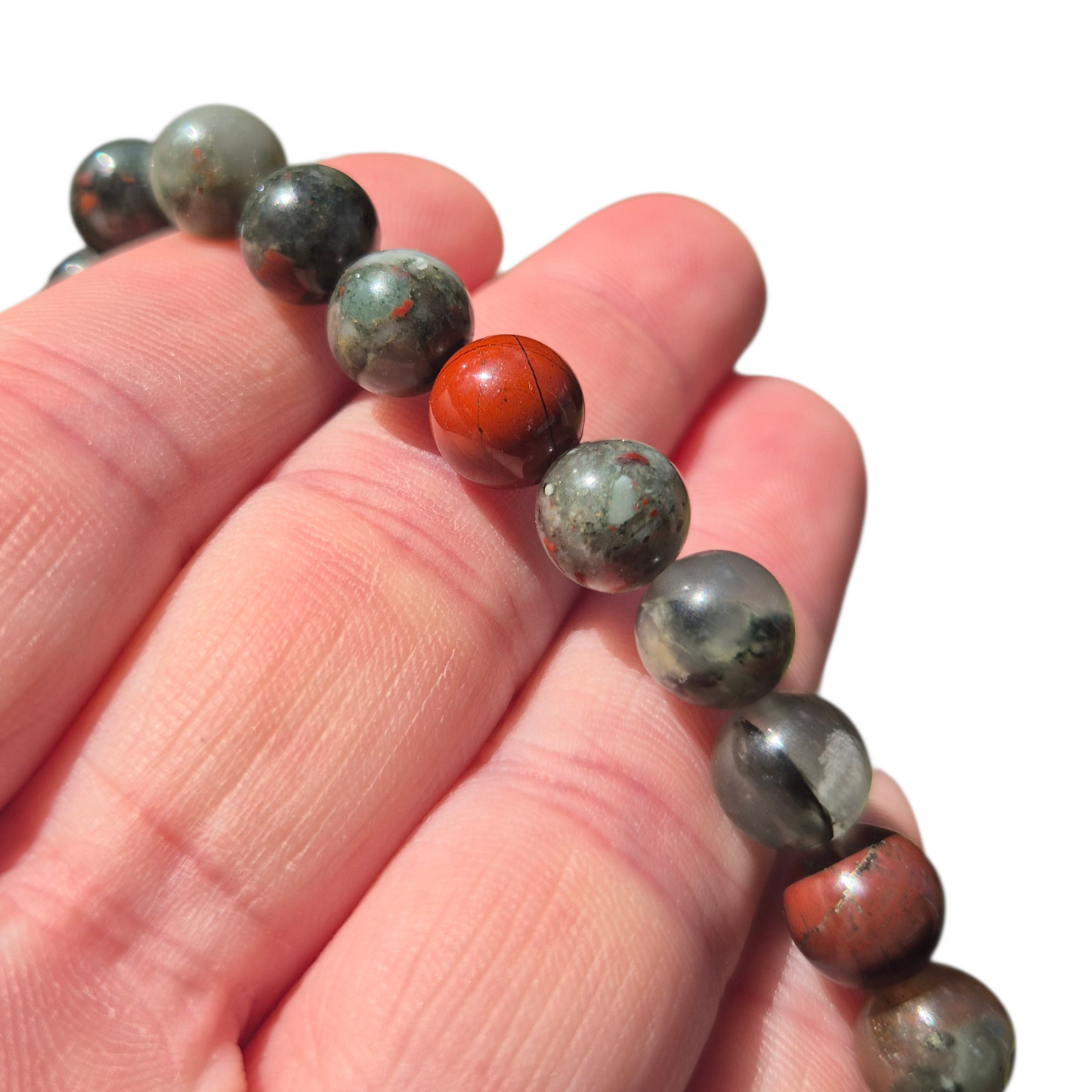 Crystals - African Bloodstone Bracelet