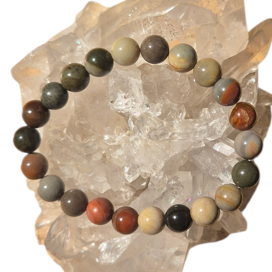 Crystals - Polychrome Jasper Bracelet