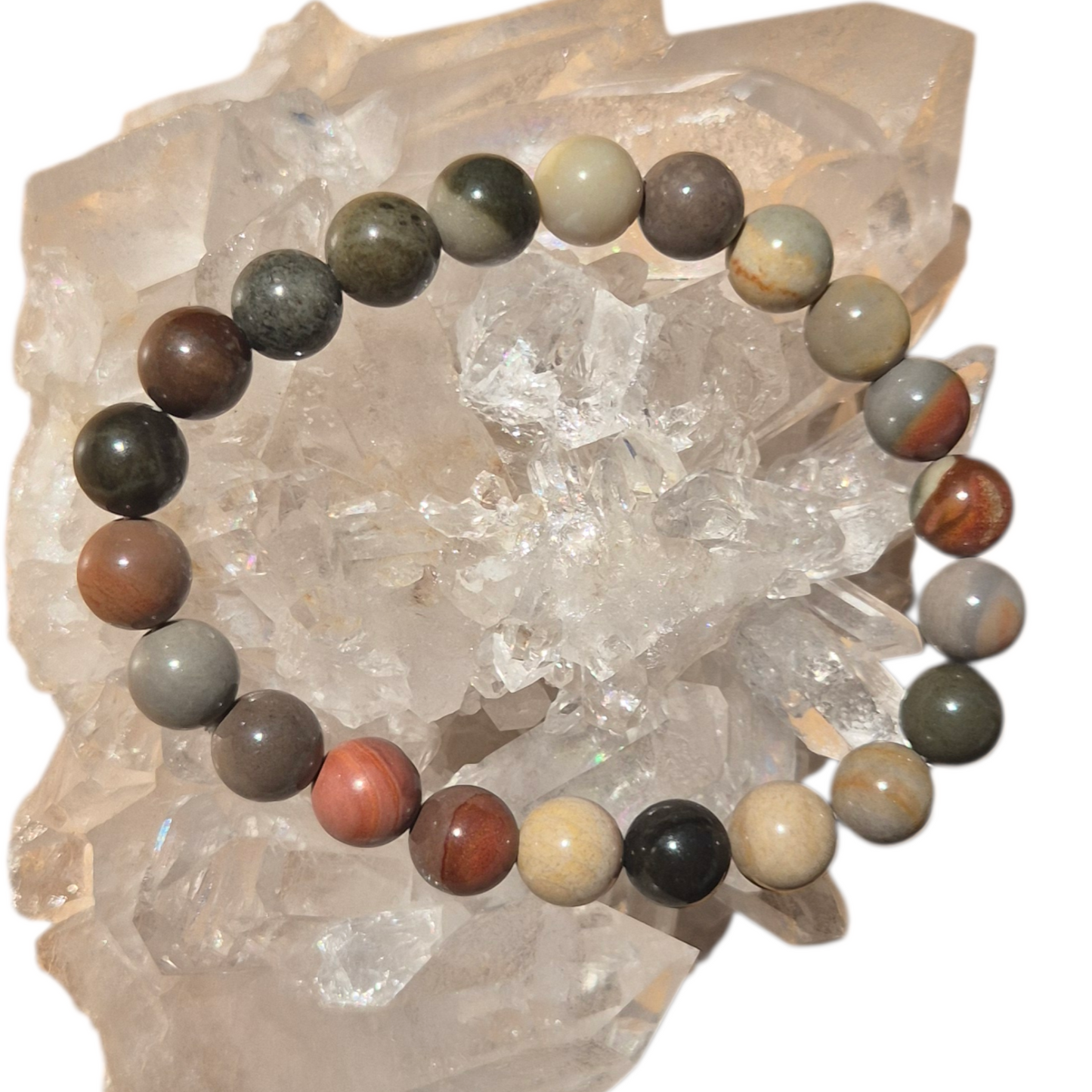 Crystals - Polychrome Jasper Bracelet
