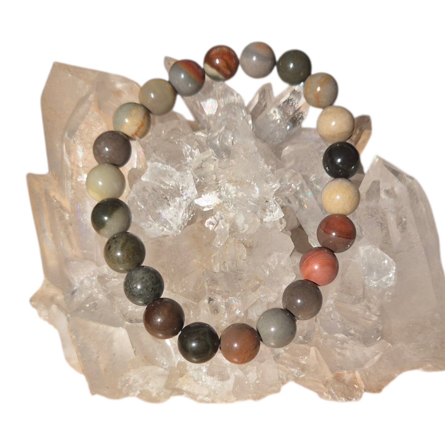 Crystals - Polychrome Jasper Bracelet