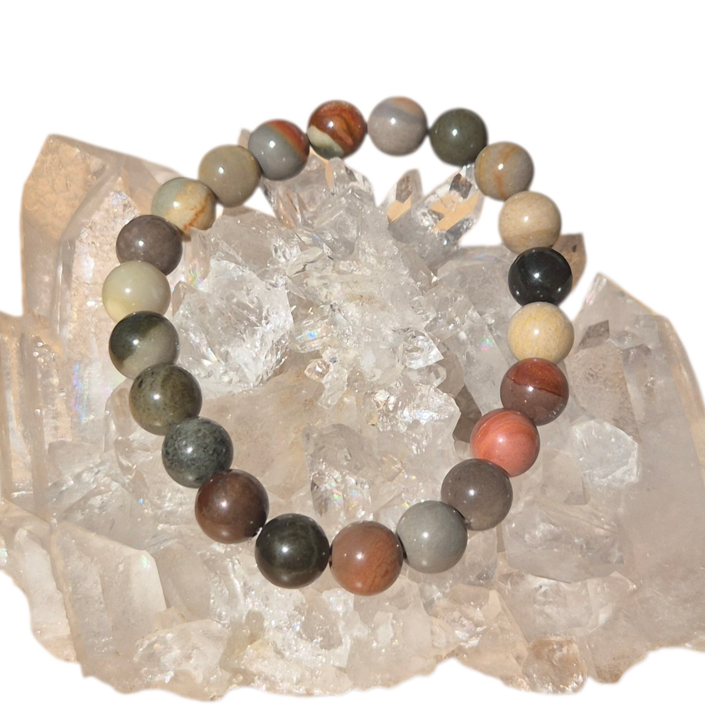 Crystals - Polychrome Jasper Bracelet