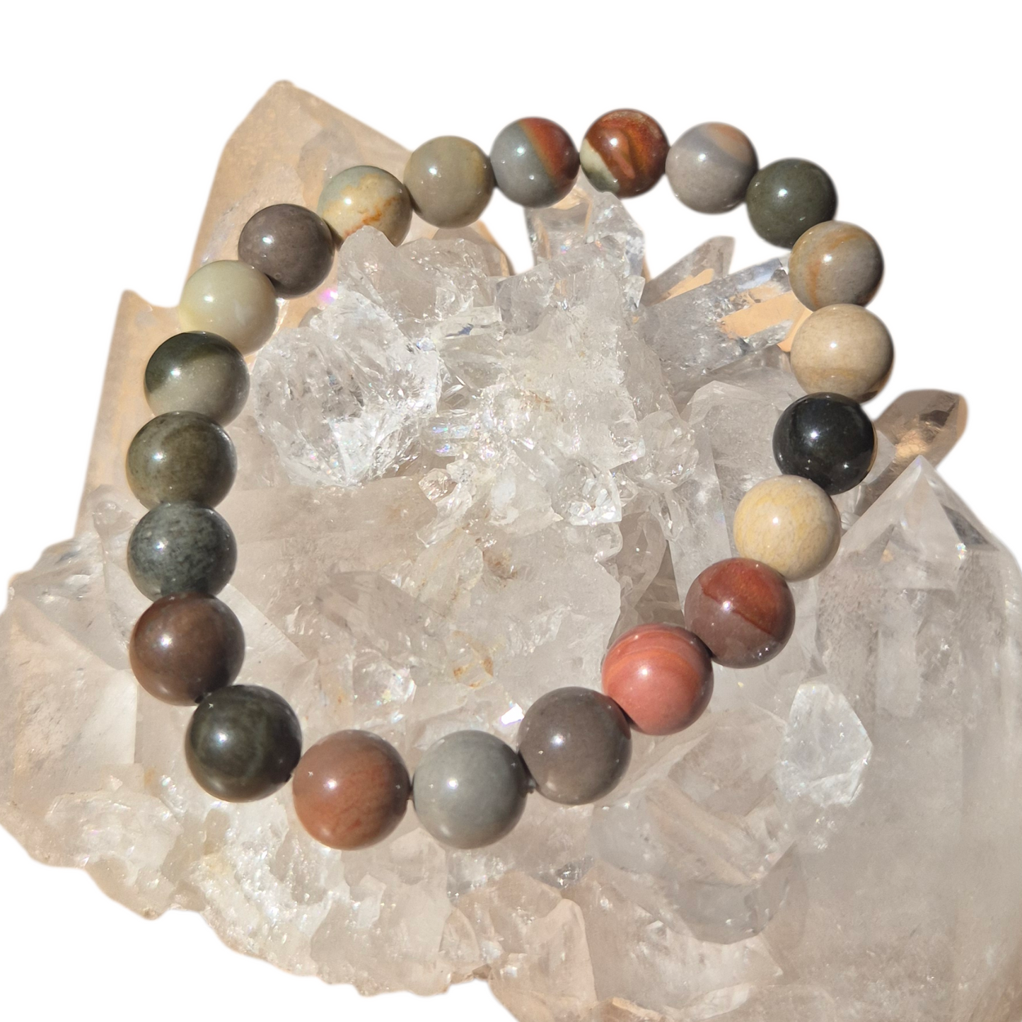Crystals - Polychrome Jasper Bracelet