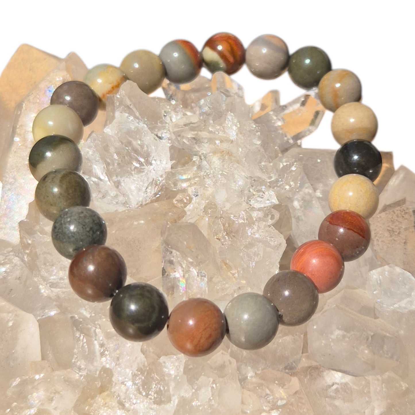 Crystals - Polychrome Jasper Bracelet