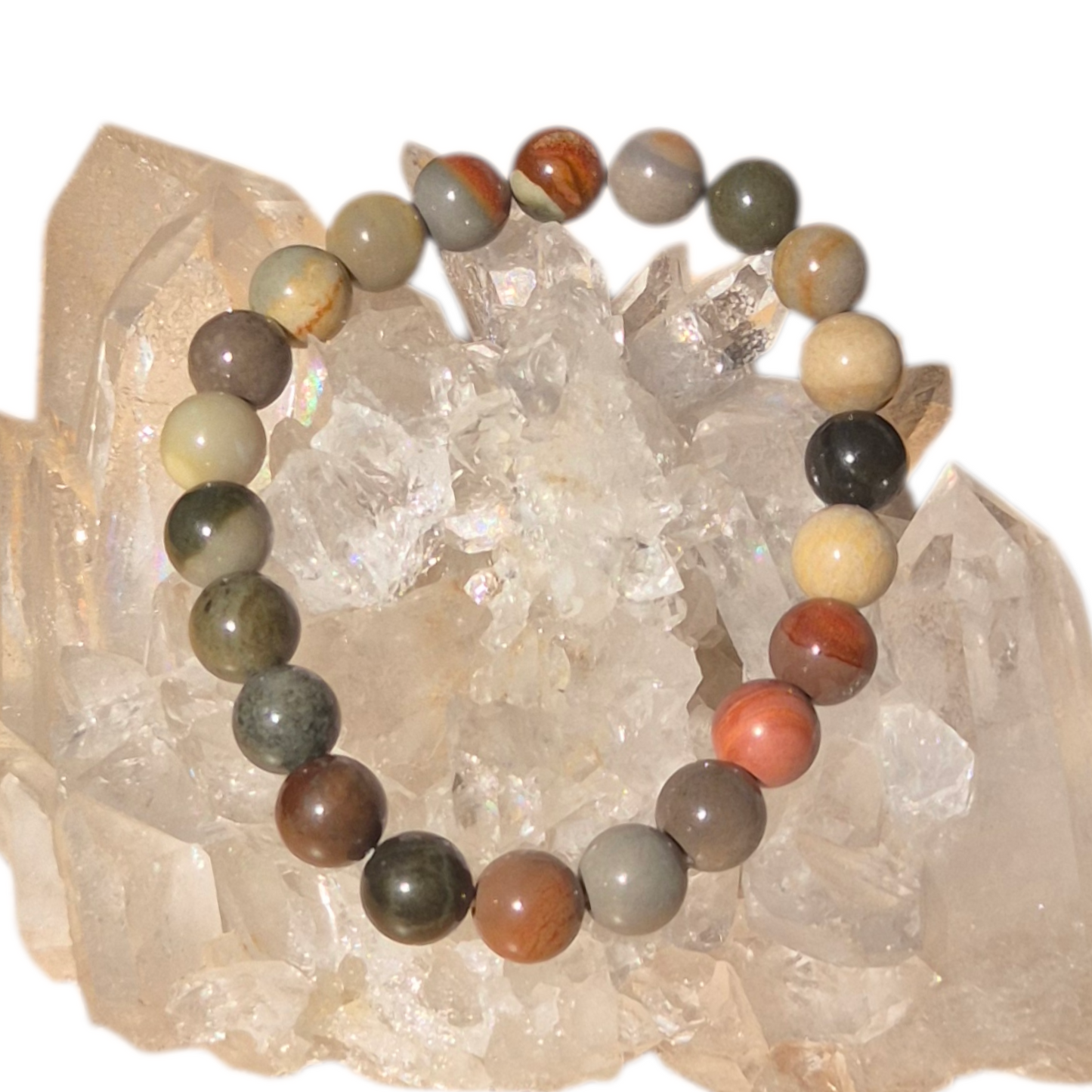 Crystals - Polychrome Jasper Bracelet
