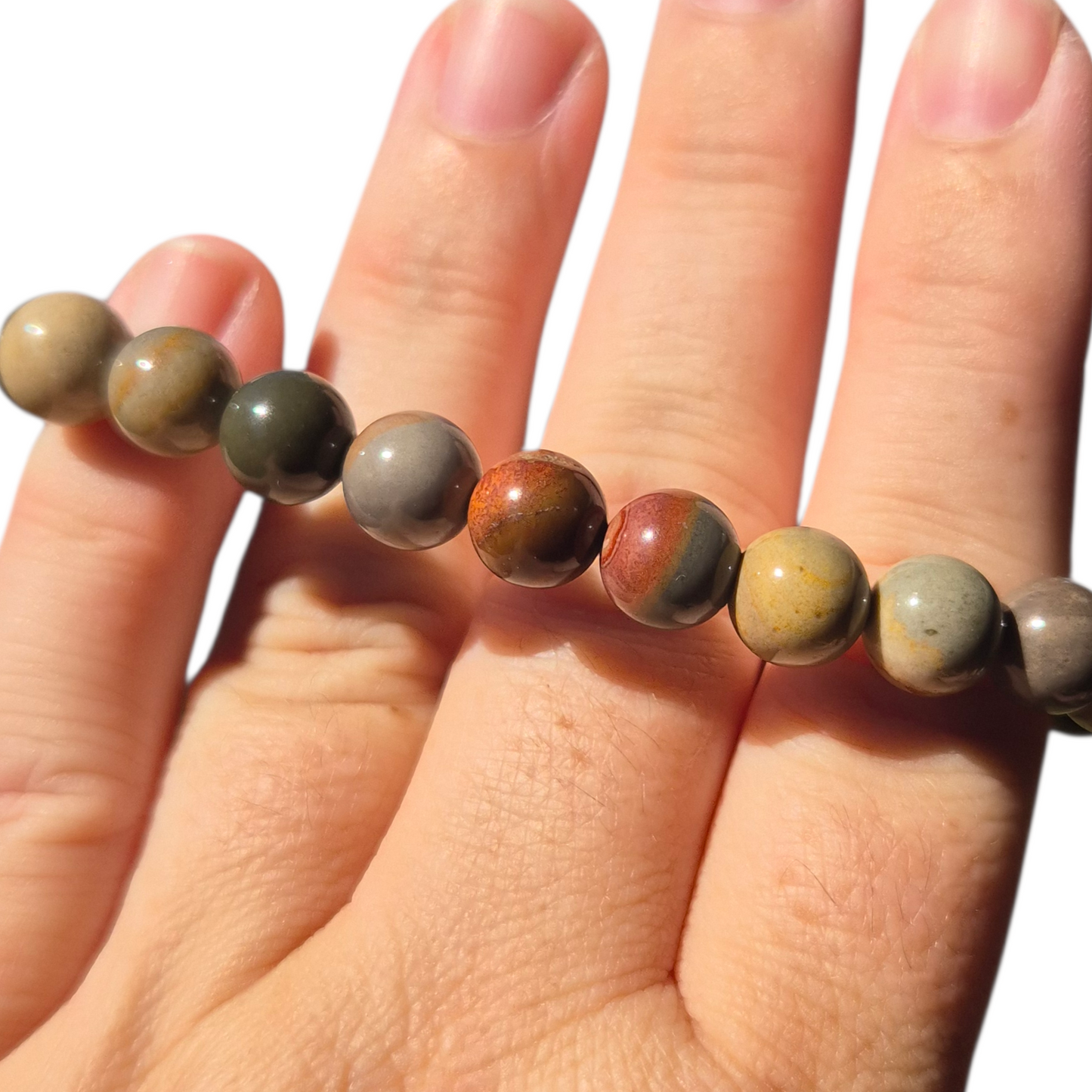 Crystals - Polychrome Jasper Bracelet