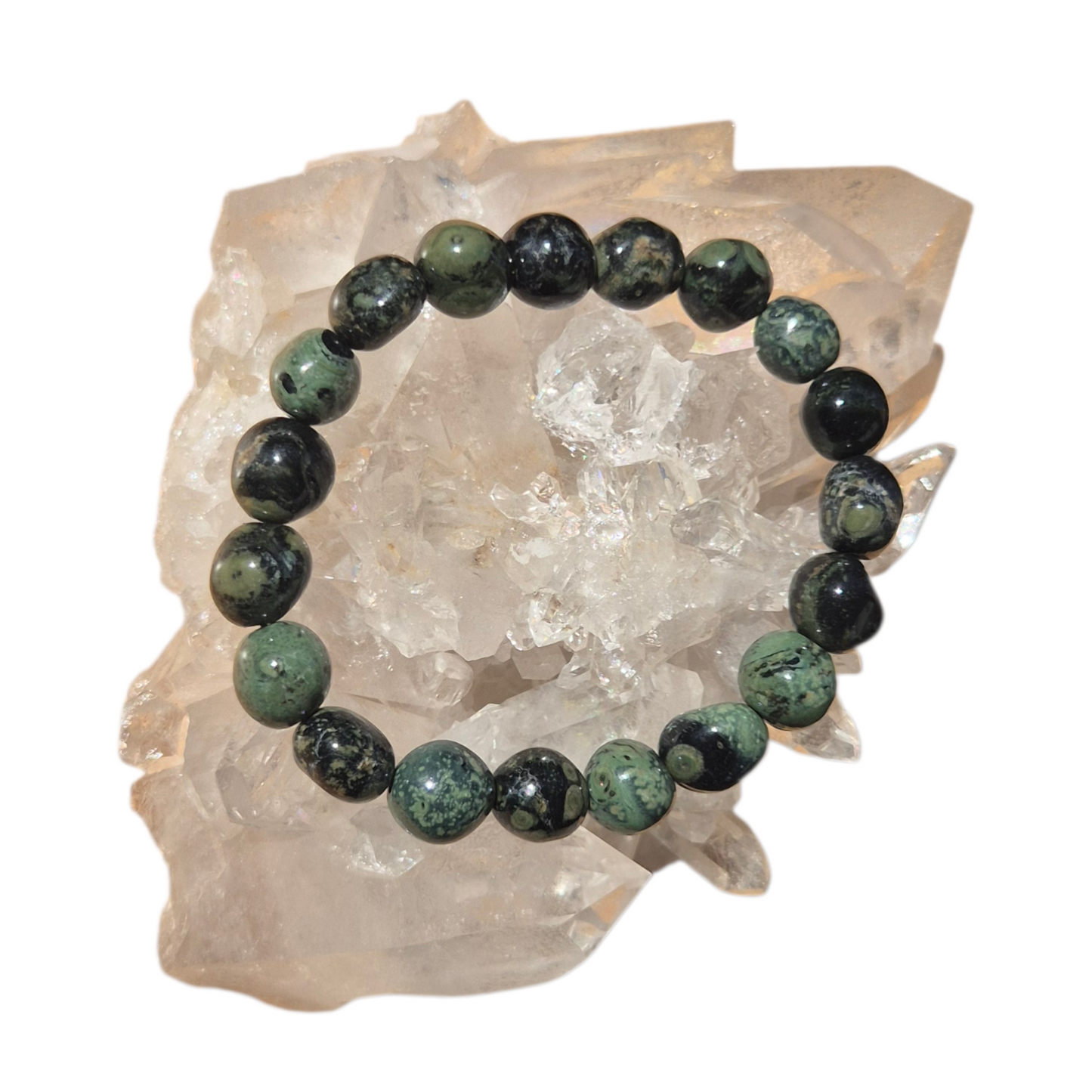 Crystals - Jasper (Kambaba) Bracelet (Tumbled Bead)