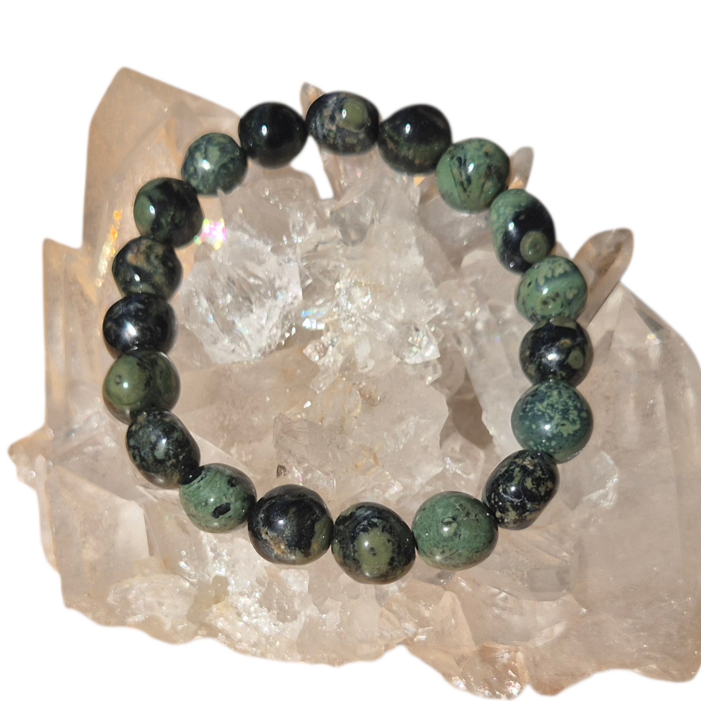 Crystals - Jasper (Kambaba) Bracelet (Tumbled Bead)