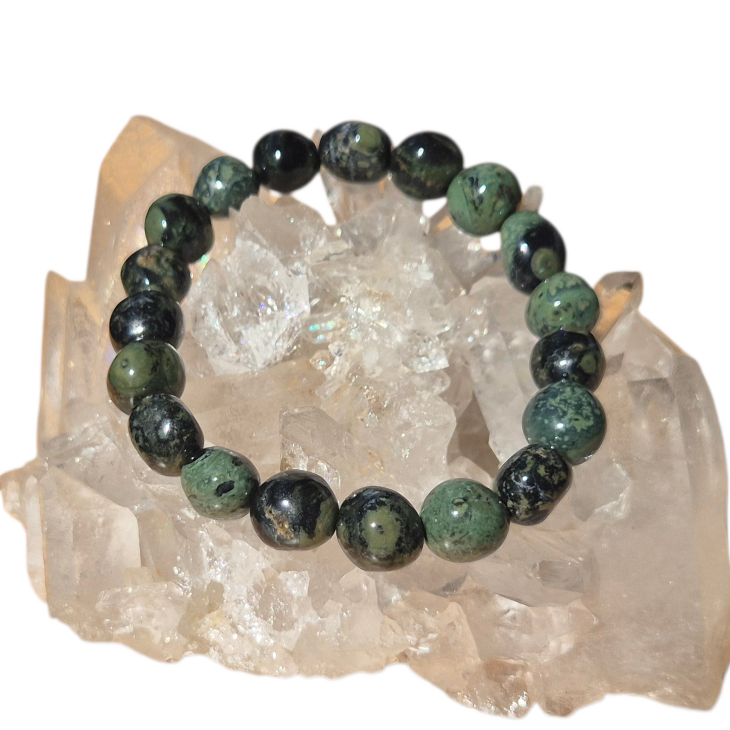 Crystals - Jasper (Kambaba) Bracelet (Tumbled Bead)