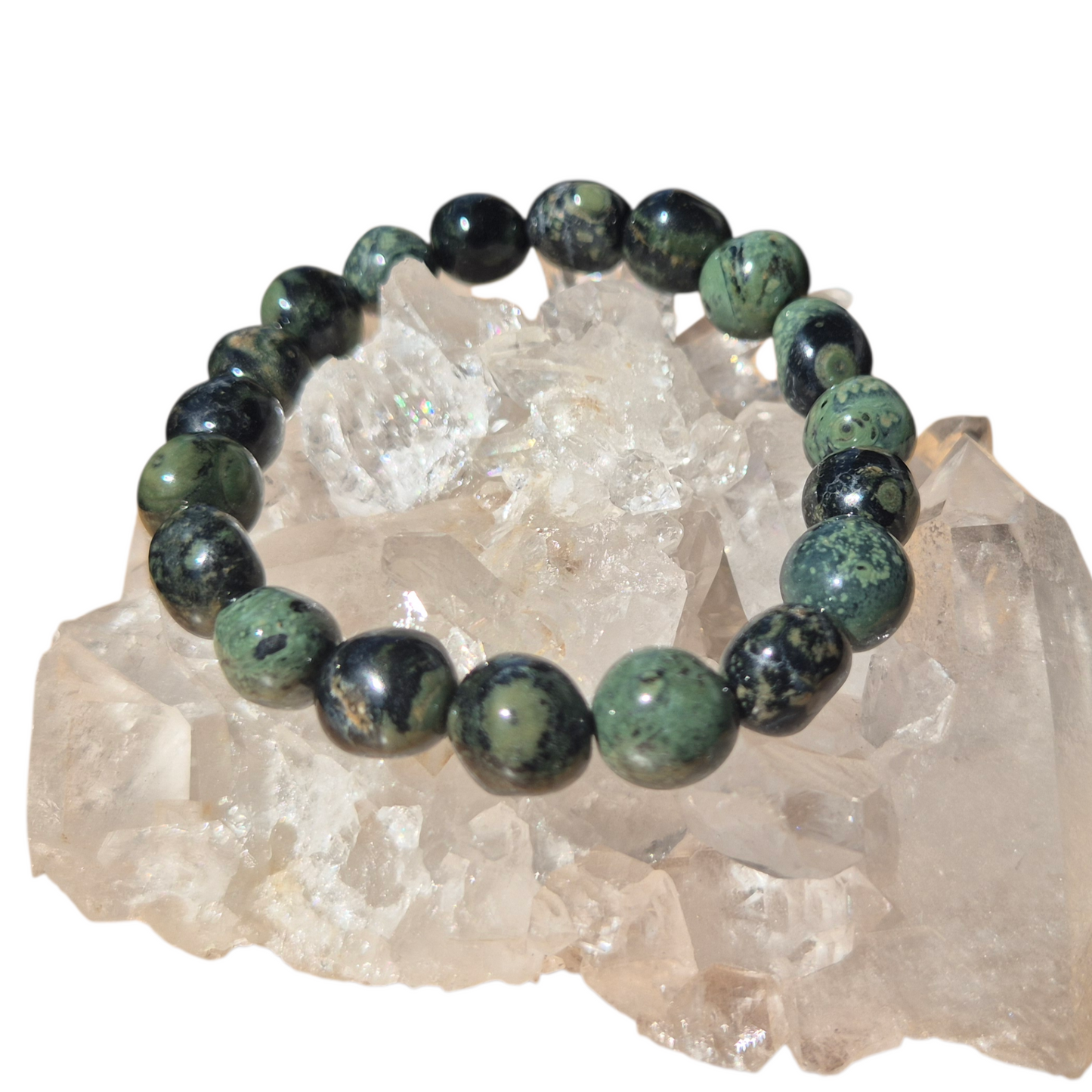 Crystals - Jasper (Kambaba) Bracelet (Tumbled Bead)