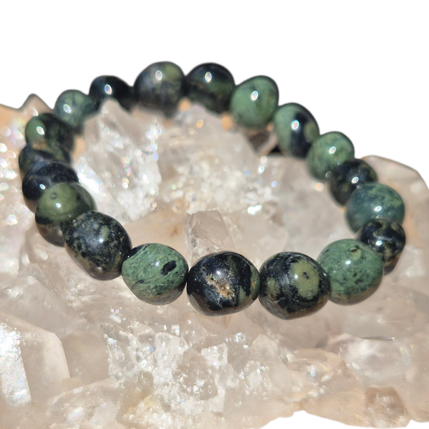 Crystals - Jasper (Kambaba) Bracelet (Tumbled Bead)