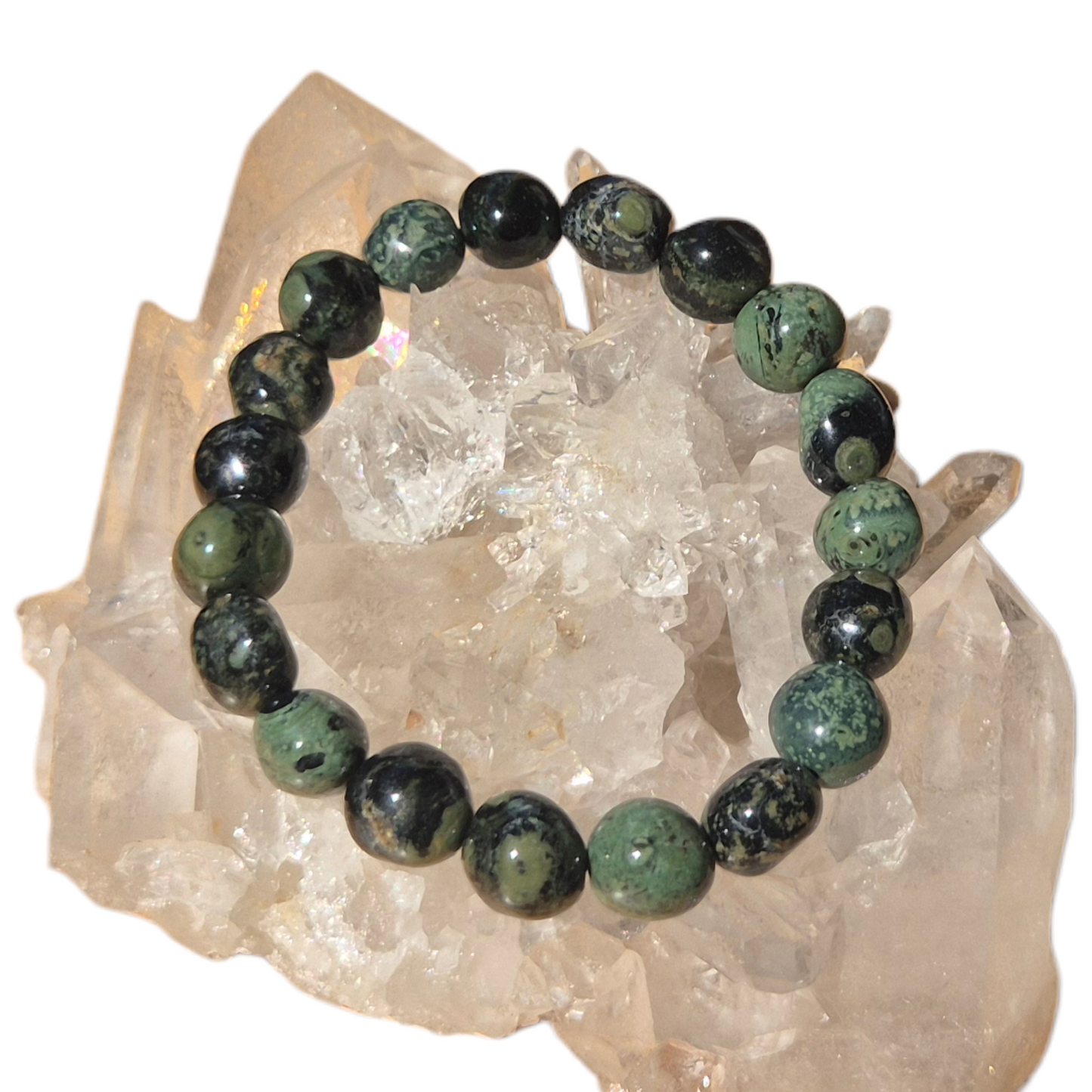 Crystals - Jasper (Kambaba) Bracelet (Tumbled Bead)