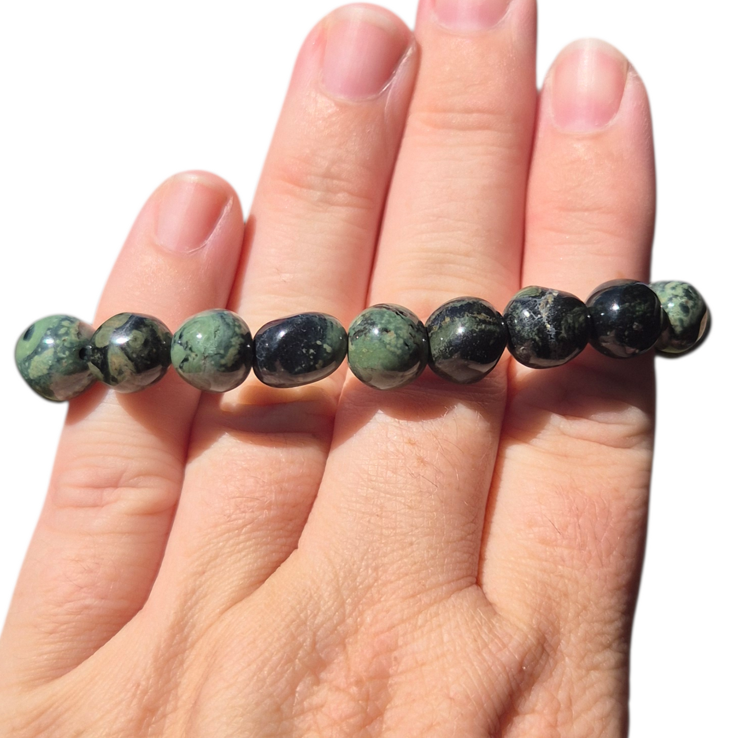 Crystals - Jasper (Kambaba) Bracelet (Tumbled Bead)