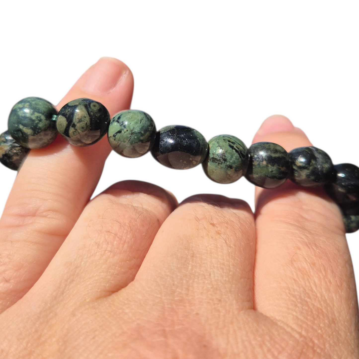 Crystals - Jasper (Kambaba) Bracelet (Tumbled Bead)