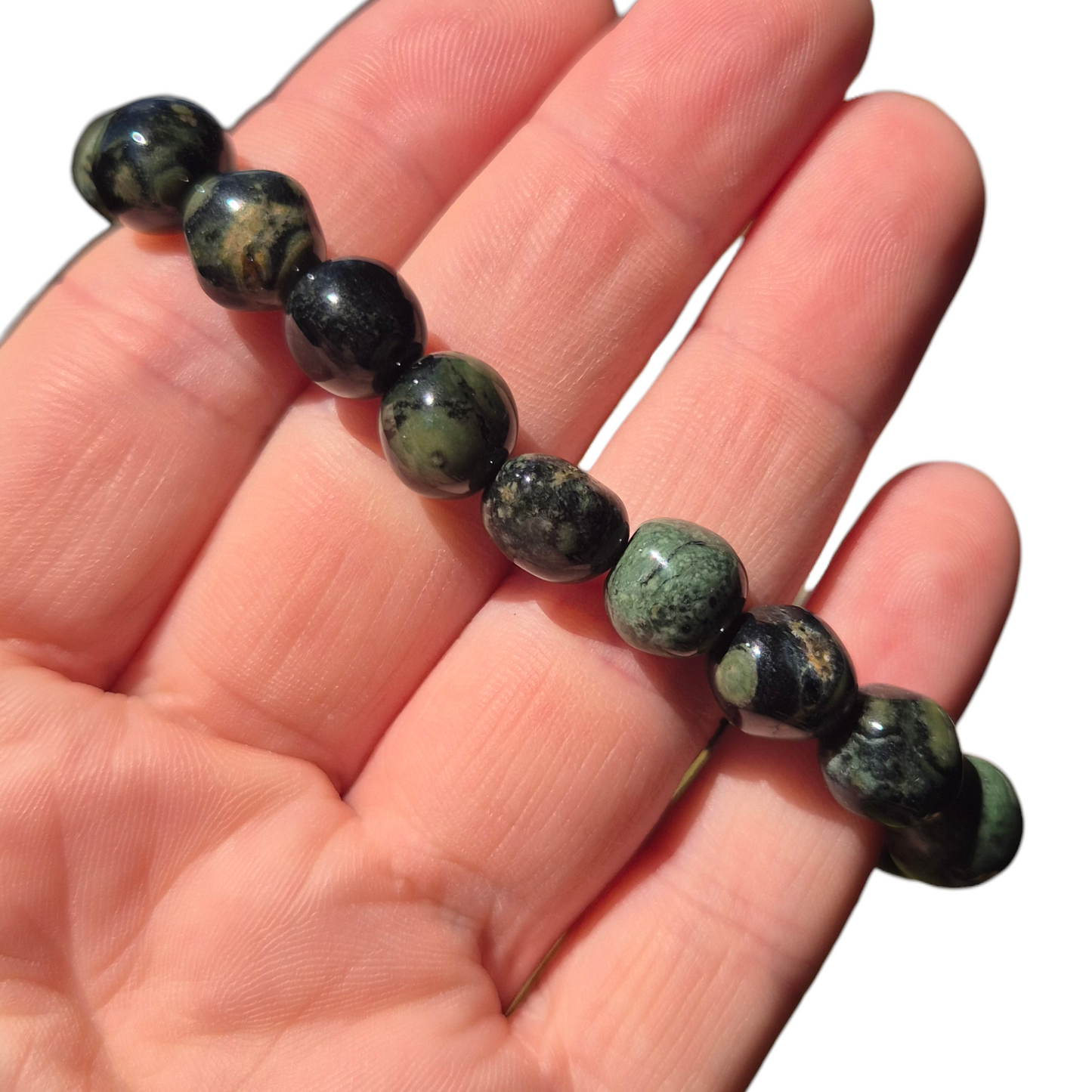Crystals - Jasper (Kambaba) Bracelet (Tumbled Bead)