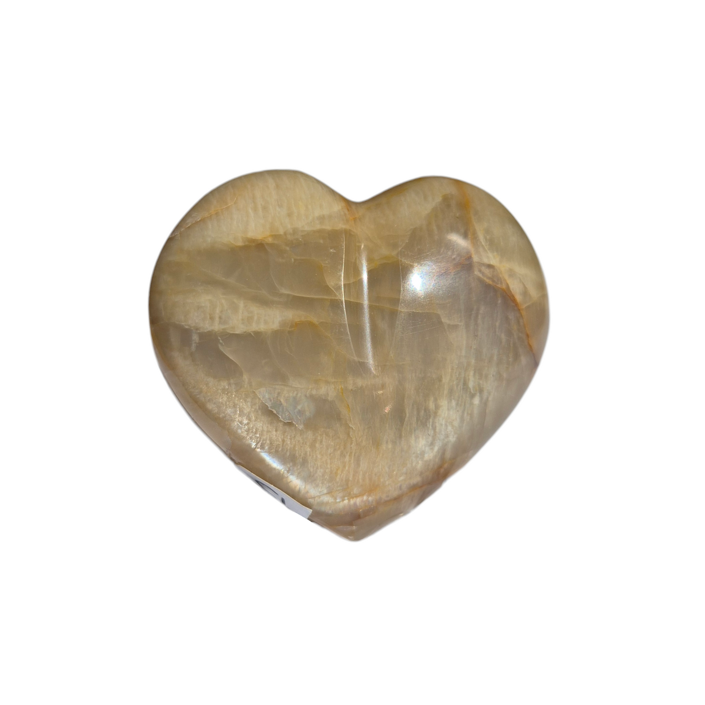 Crystals - White Moonstone Polished Heart