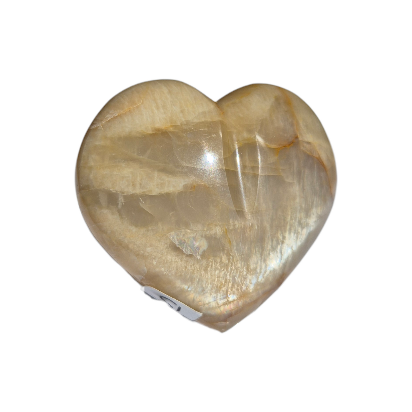 Crystals - White Moonstone Polished Heart