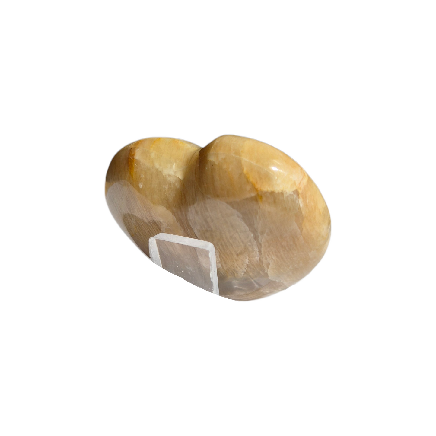 Crystals - White Moonstone Polished Heart