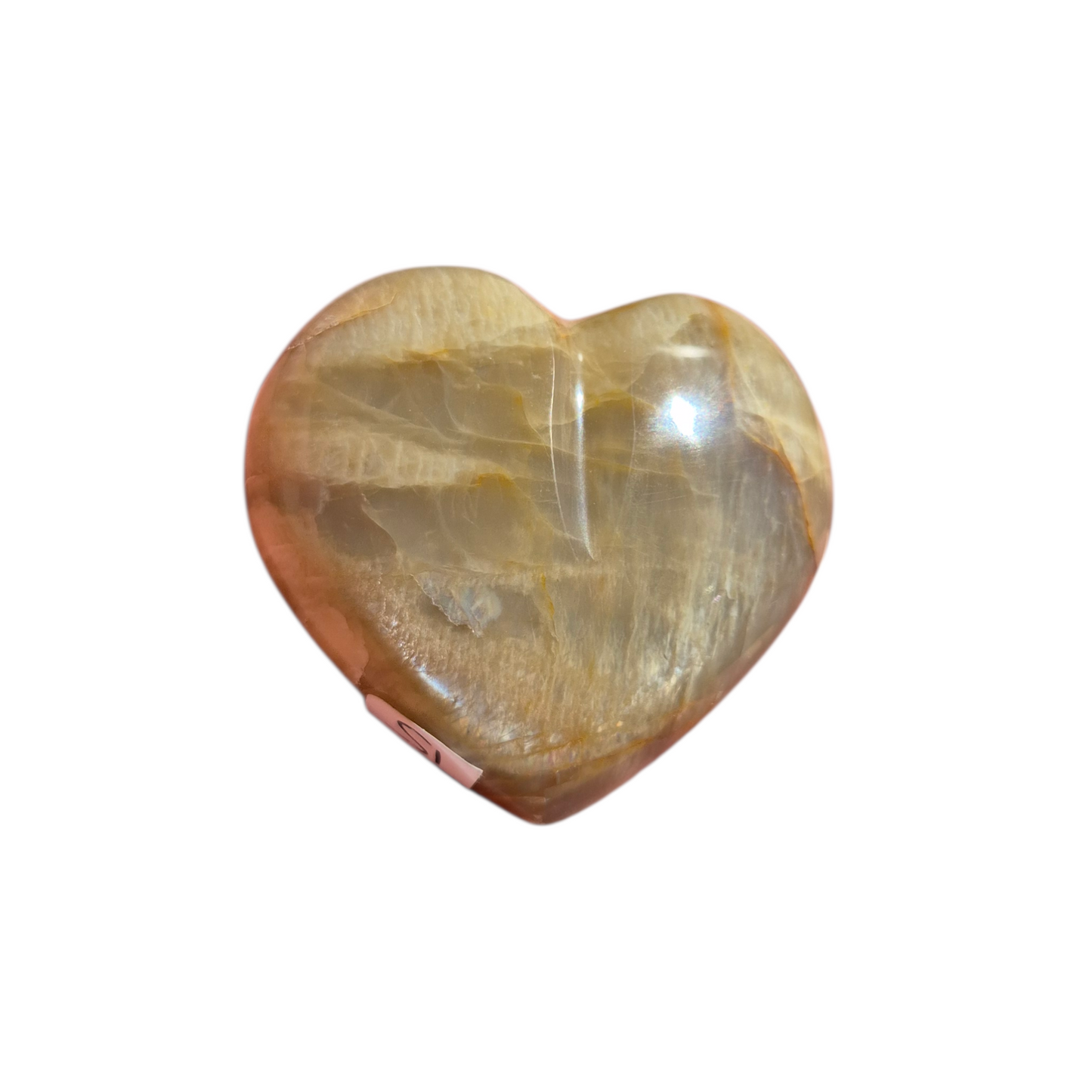 Crystals - White Moonstone Polished Heart